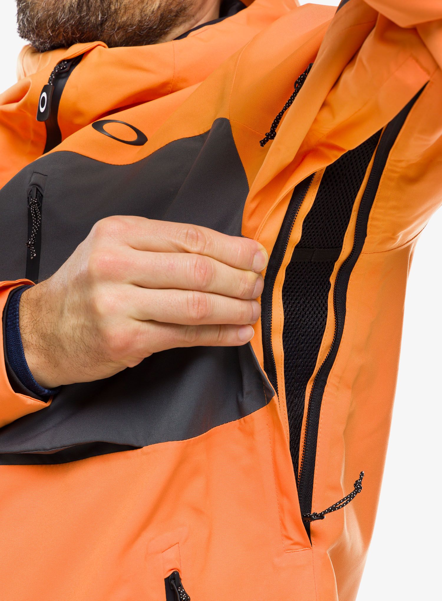 Lyžiarska bunda Oakley Kendall RC Shell Jacket - soft orange