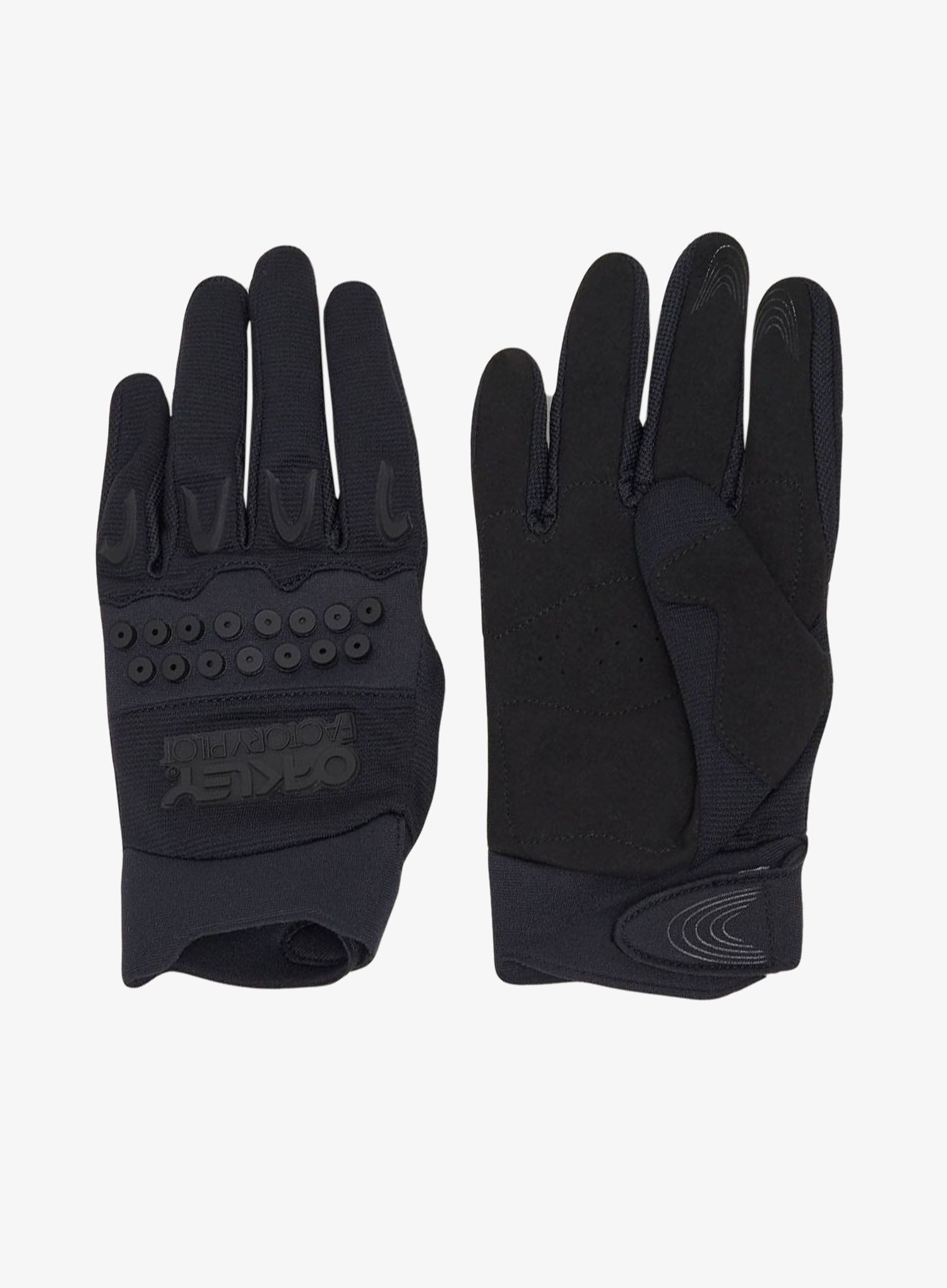 Cyklistické rukavice Oakley Switchback MTB Glove 2.0 - blackout