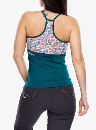 Dámsky lezecký top Ocun Arista Top - green deep teal