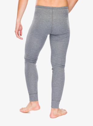 Funkčné legíny Odlo Active Warm Eco BL Bottom Long - odlo steel grey melange