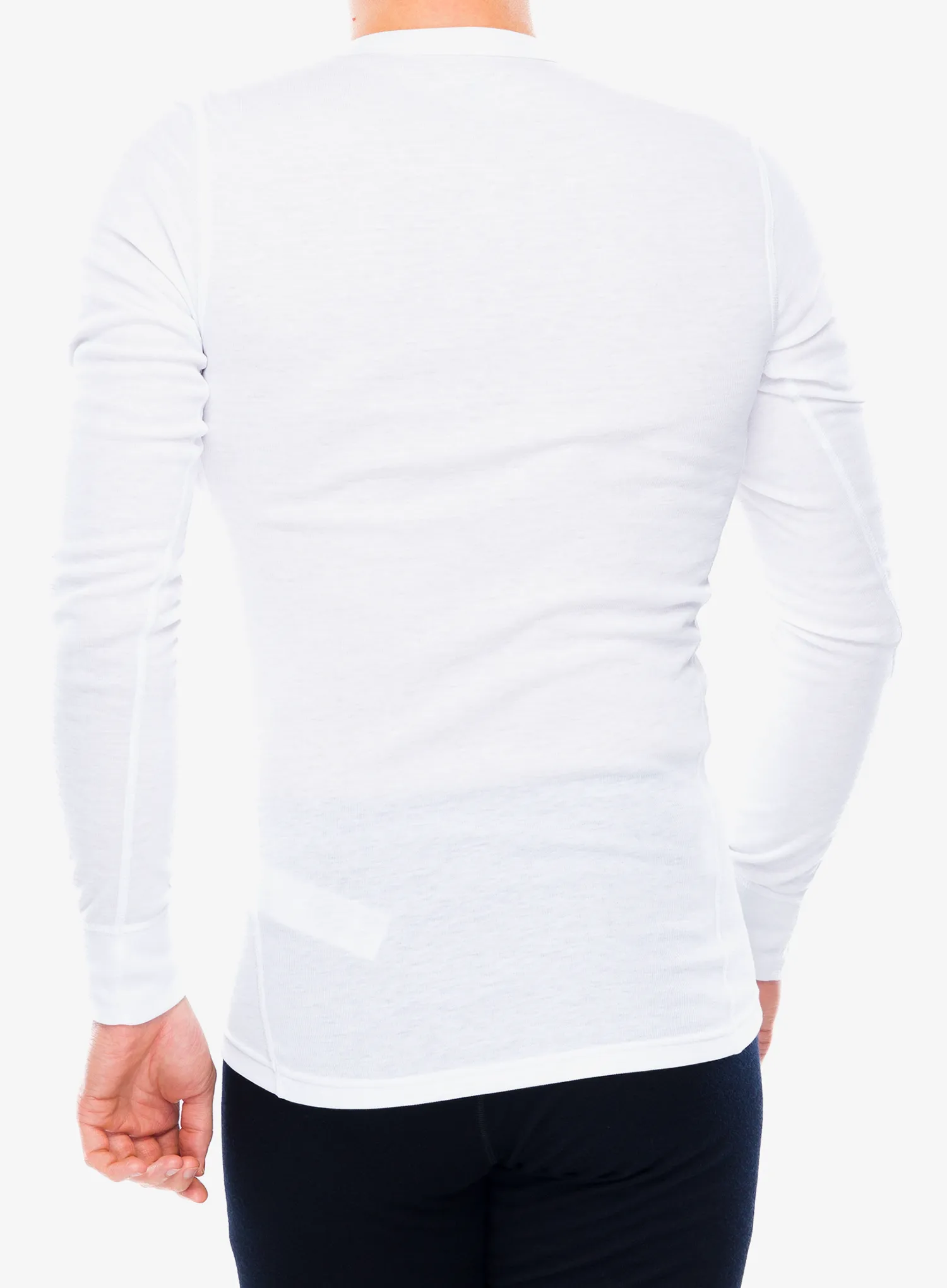 Funkčné tričko Odlo Active Warm Eco BL Top Crew Neck LS - white