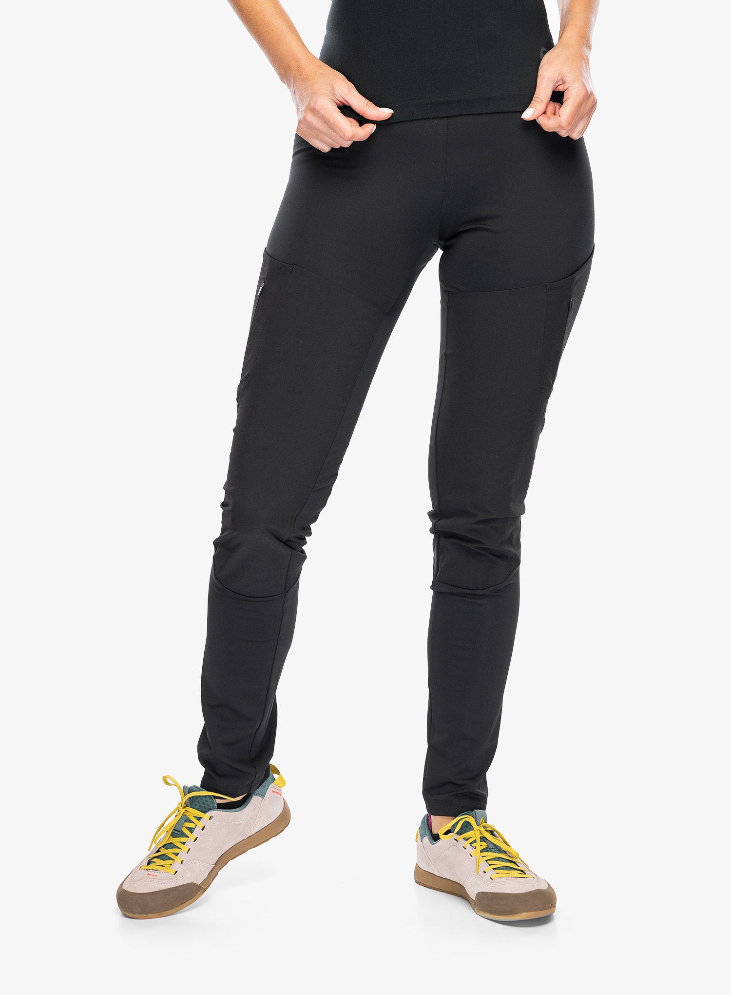 Dámske legíny Odlo Ascent Tights  - black