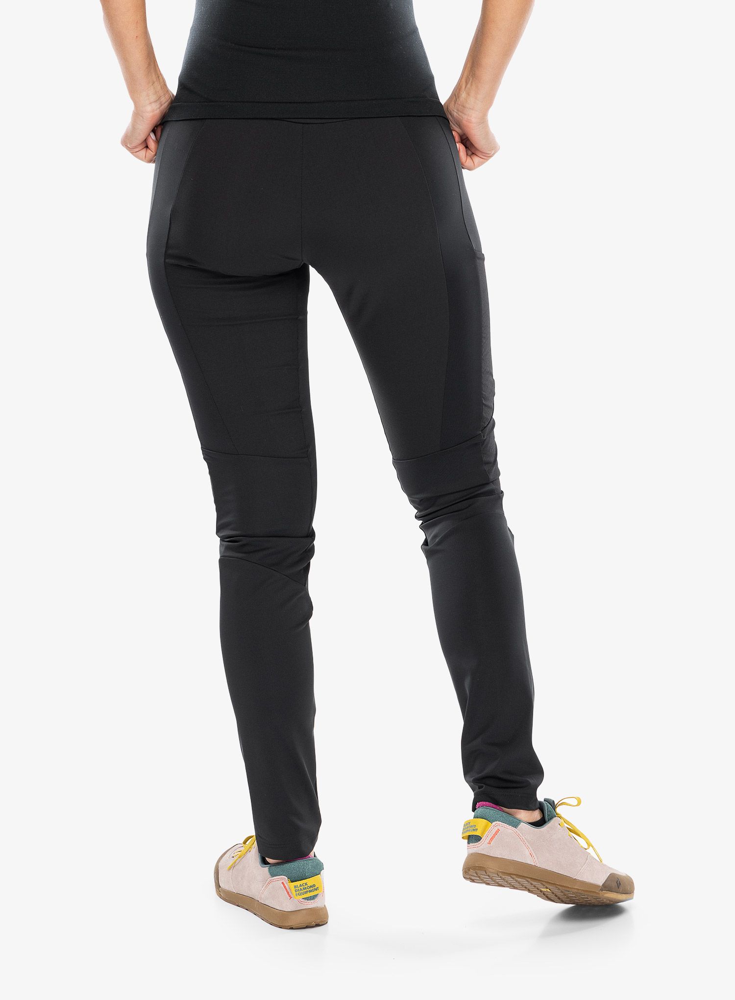 Dámske legíny Odlo Ascent Tights  - black