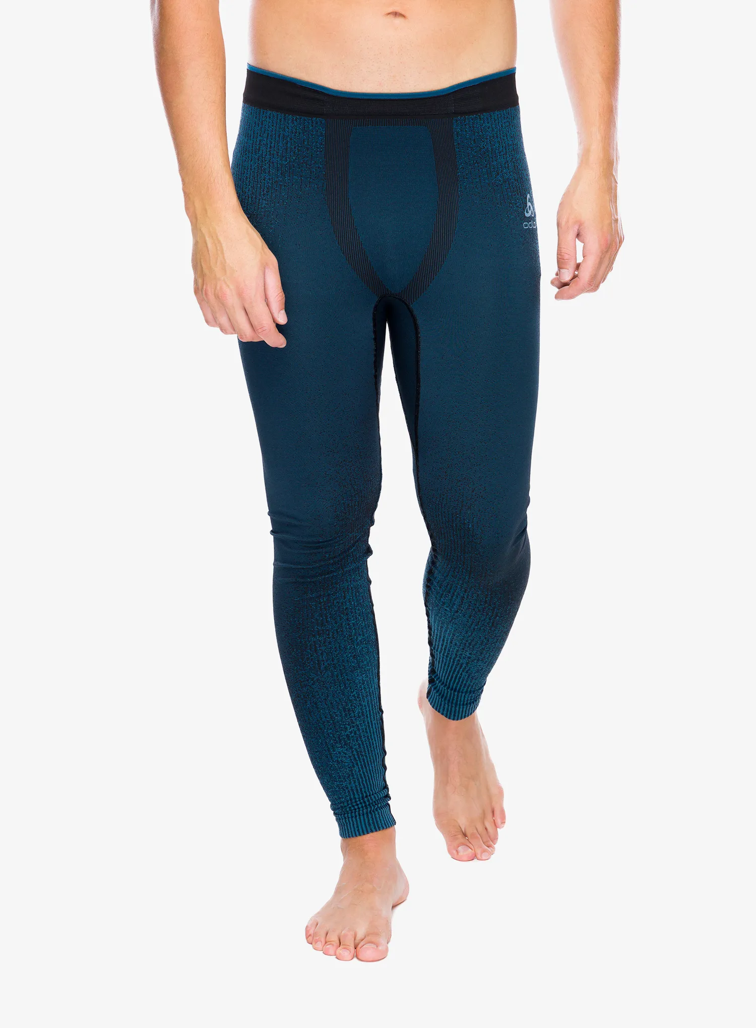 Funkčné legíny Odlo Blackcomb Eco BL Bottom Long - provincial blue
