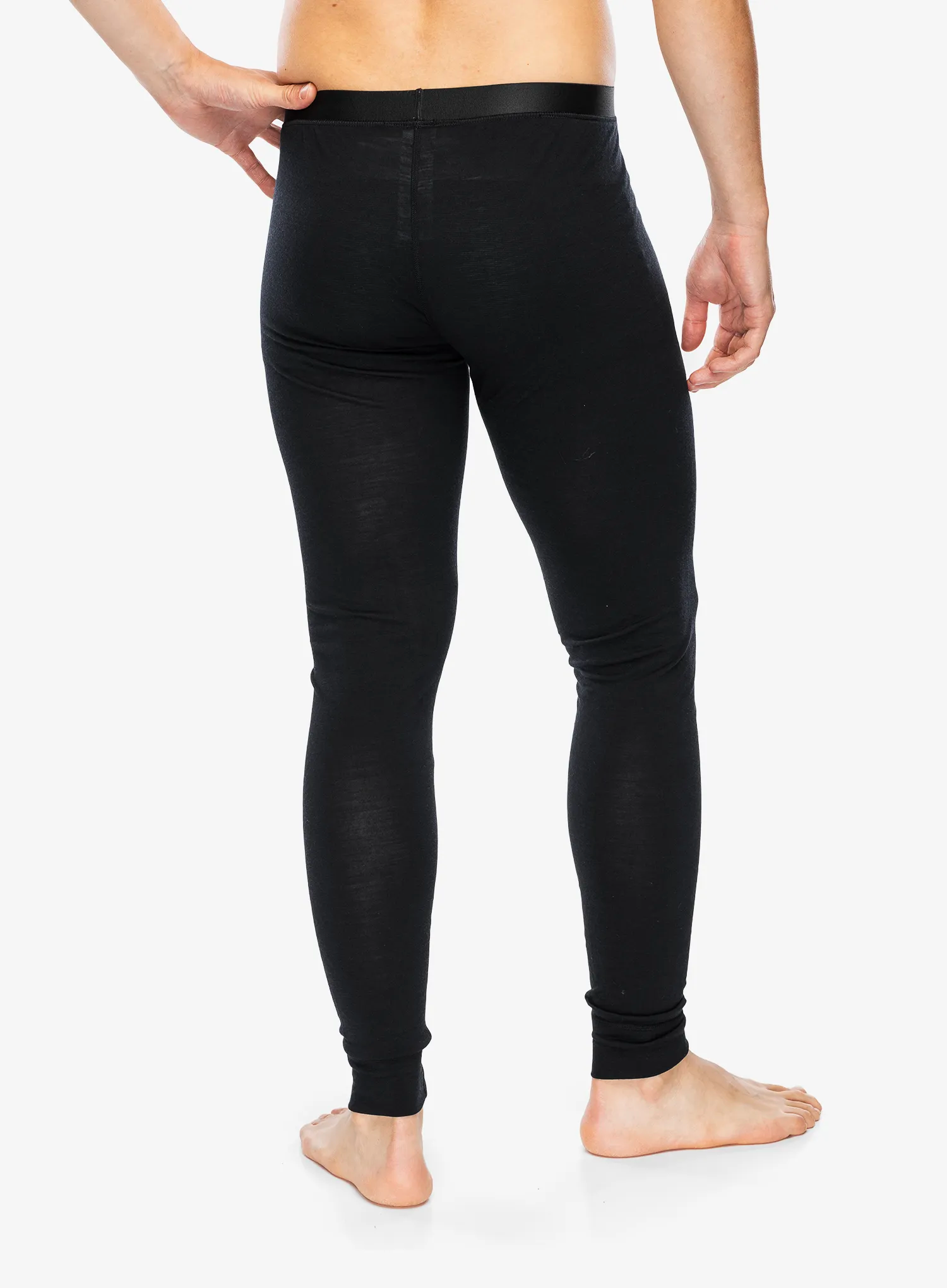 Funkčné legíny Odlo Merino 160 BL Bottom Long - black