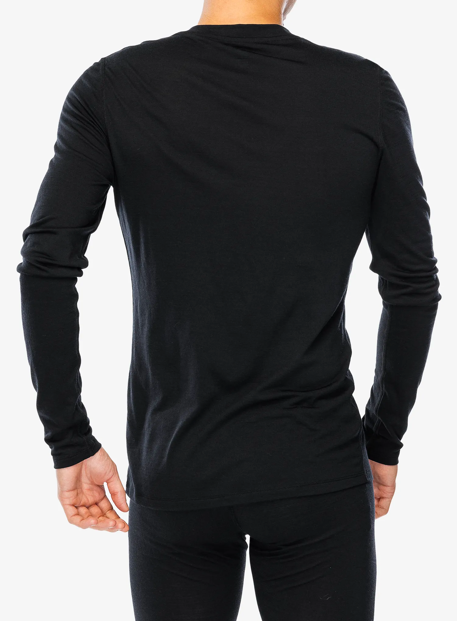 Funkčné tričko Odlo Merino 160 BL Top Crew Neck LS - black