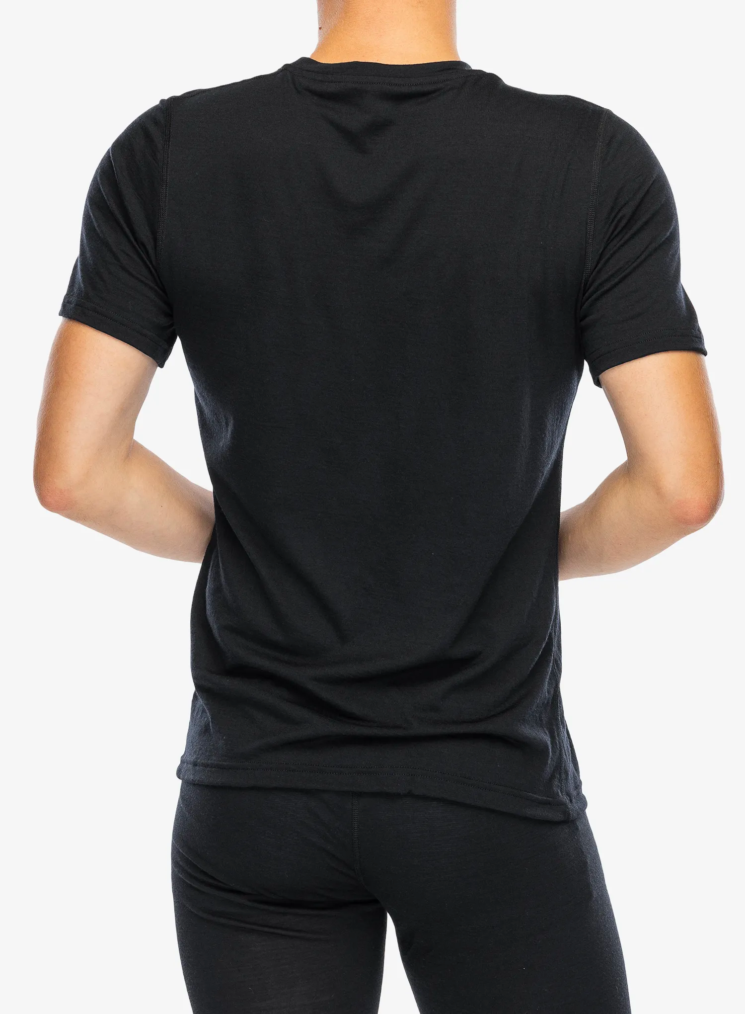 Funkčné tričko Odlo Merino 160 BL Top Crew Neck SS - black