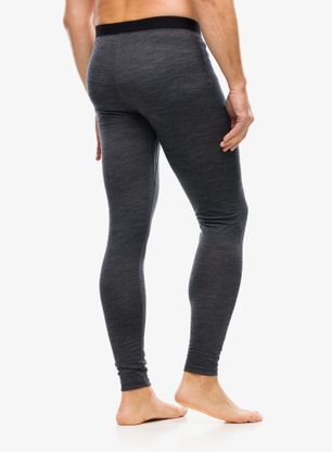 Funkčné legíny Odlo Natural Performance PW 150 BL Bottom Long - dark grey melange