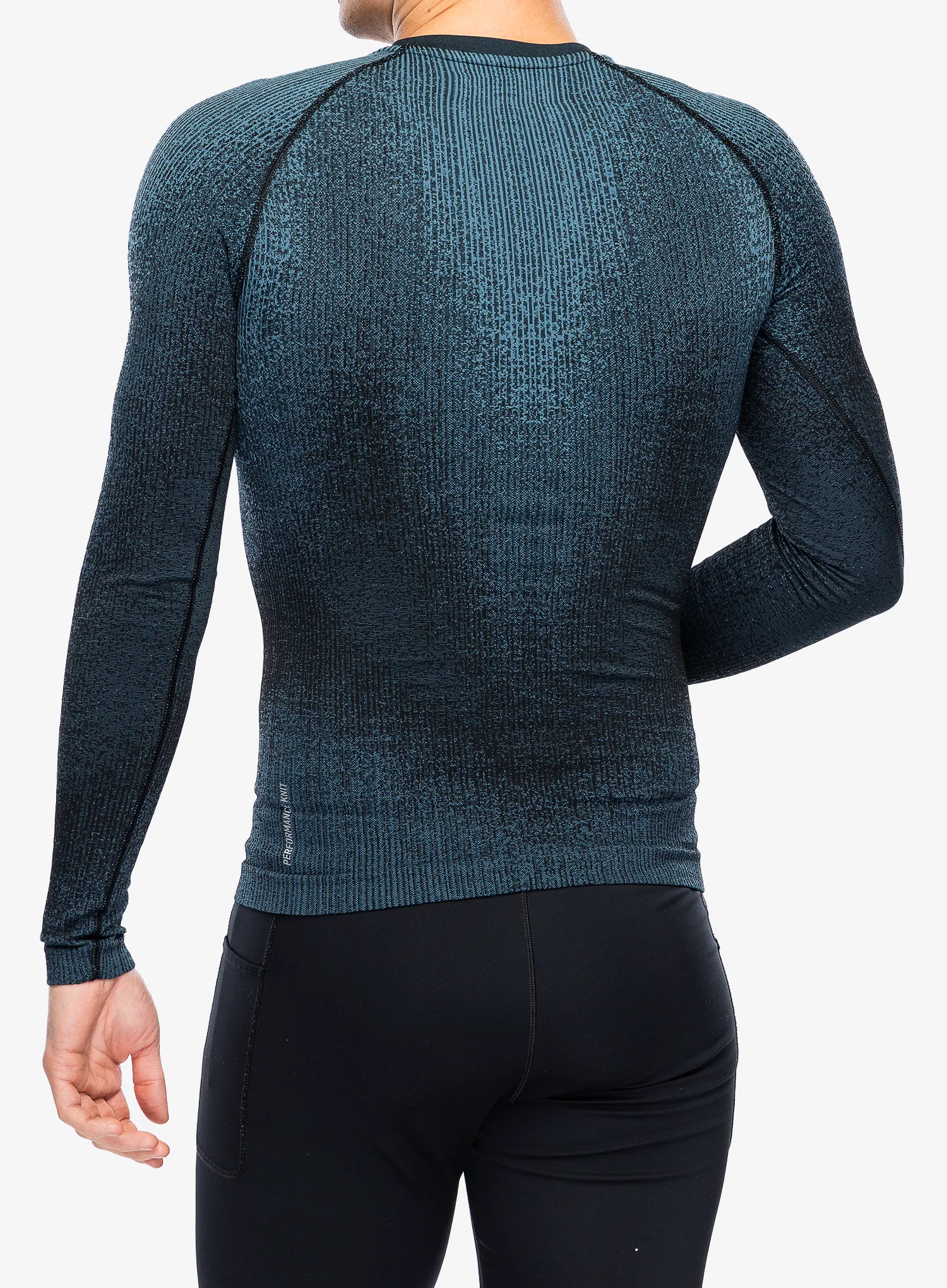 Funkčné tričko Odlo Performance Warm Blackcomb BL Top Crew Neck LS - provincial blue
