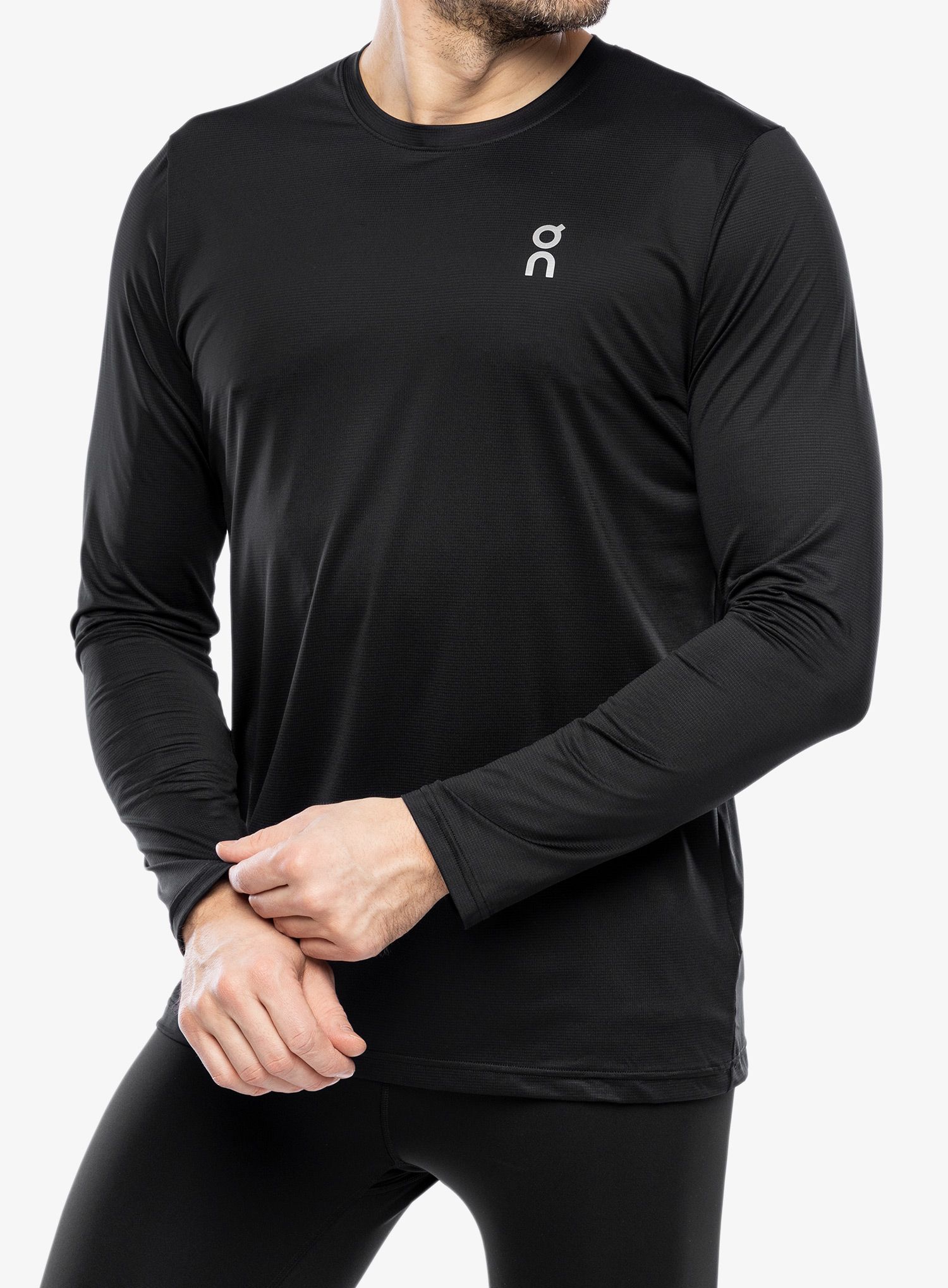 Bežecká mikina On Core Long-T - black