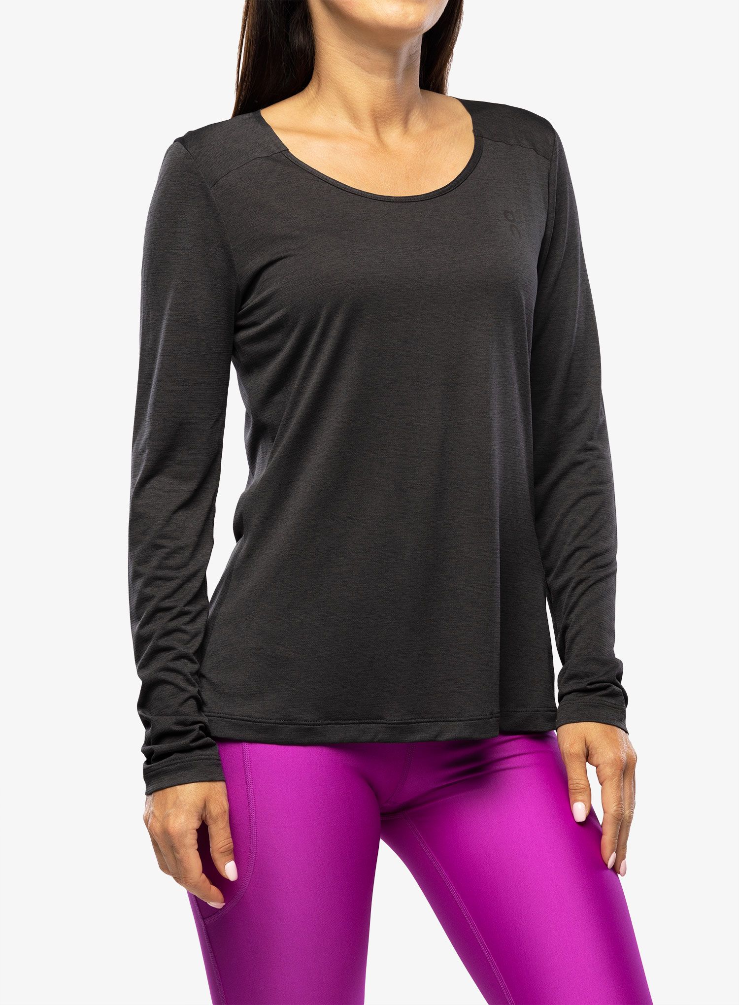 Mikina On Performance Long-T - black