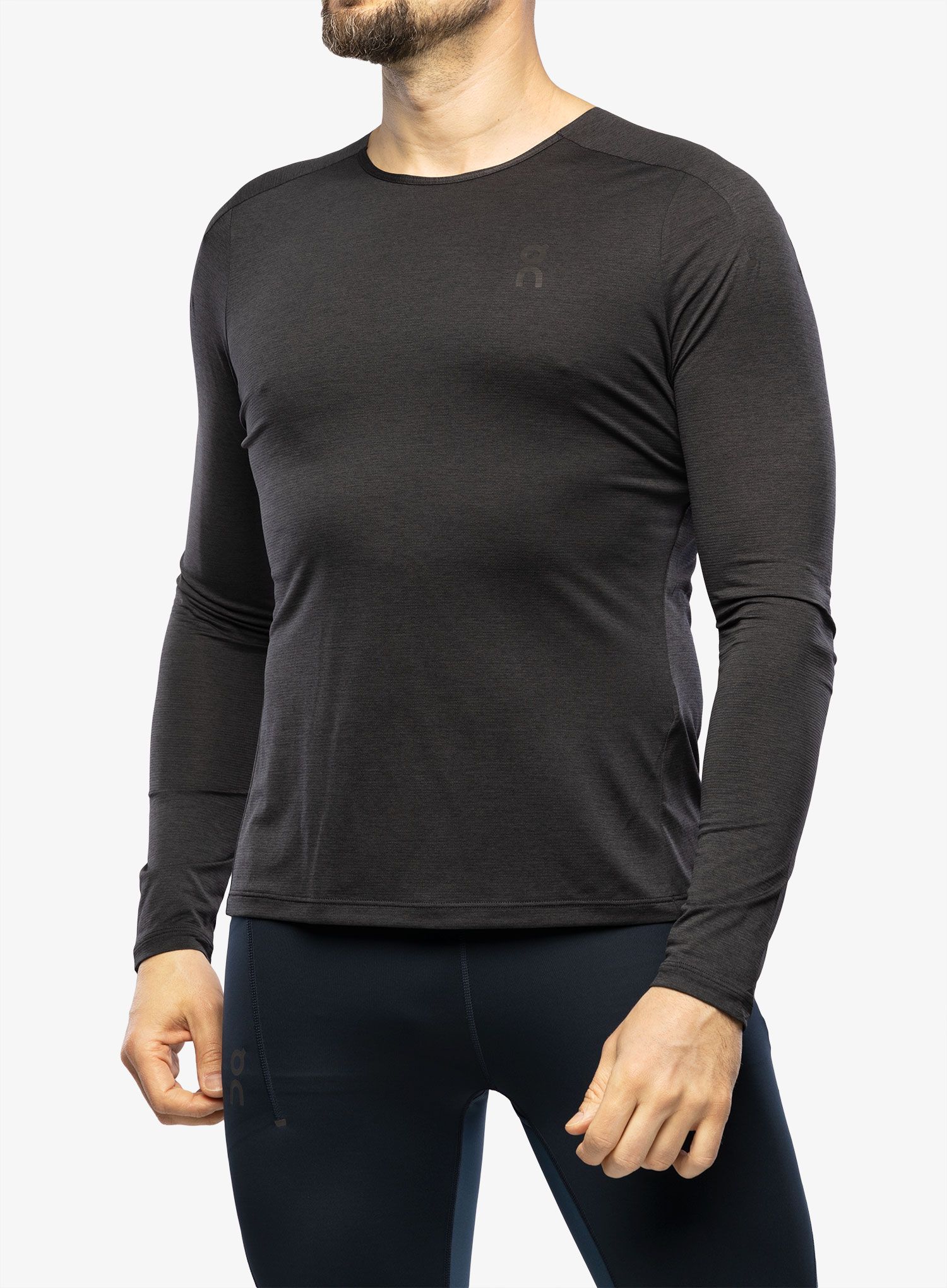 Bežecká mikina On Performance Long-T - black