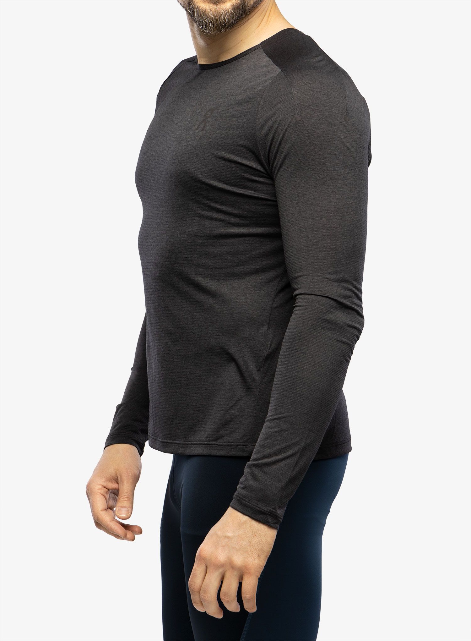 Bežecká mikina On Performance Long-T - black