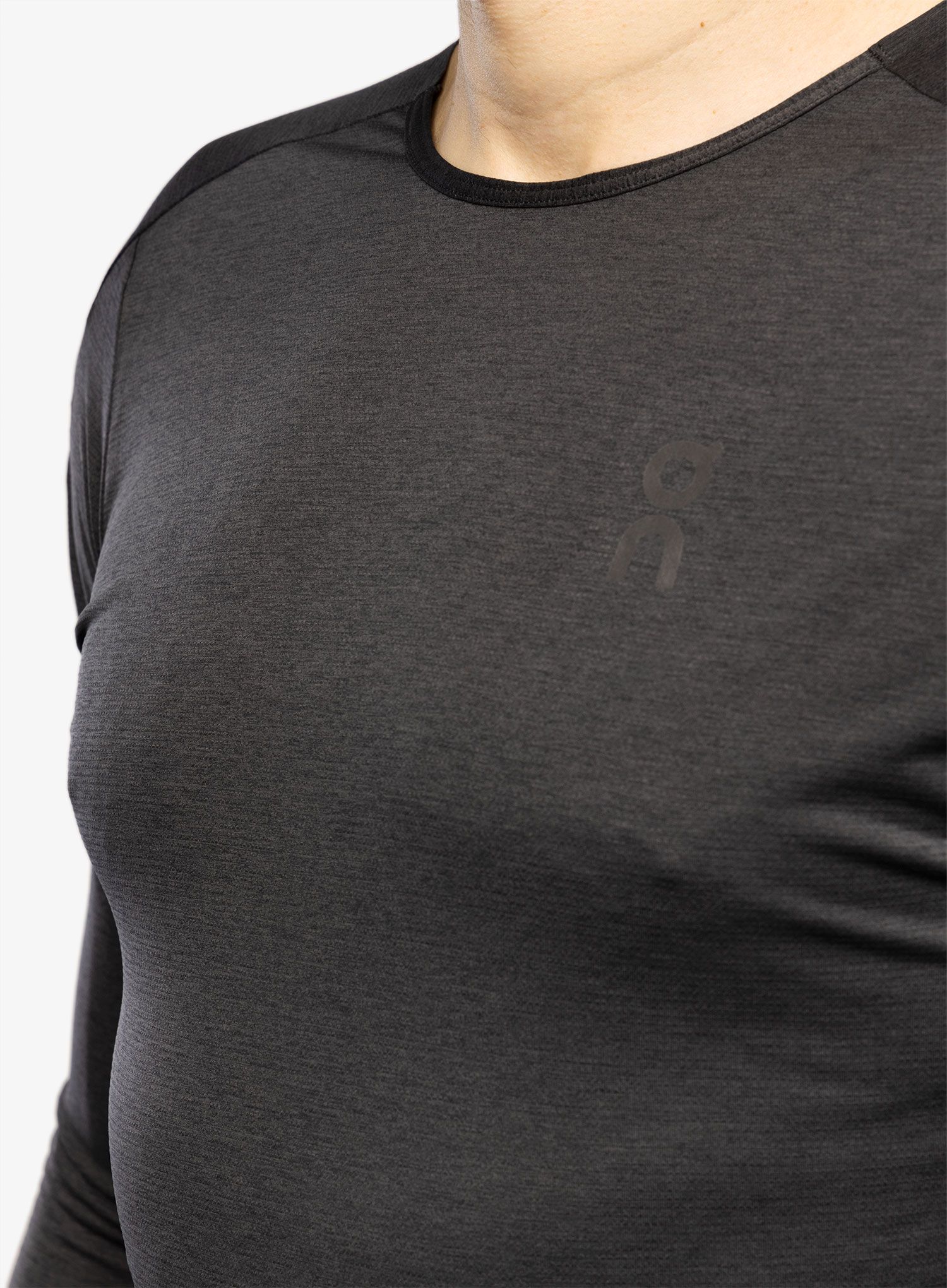 Bežecká mikina On Performance Long-T - black