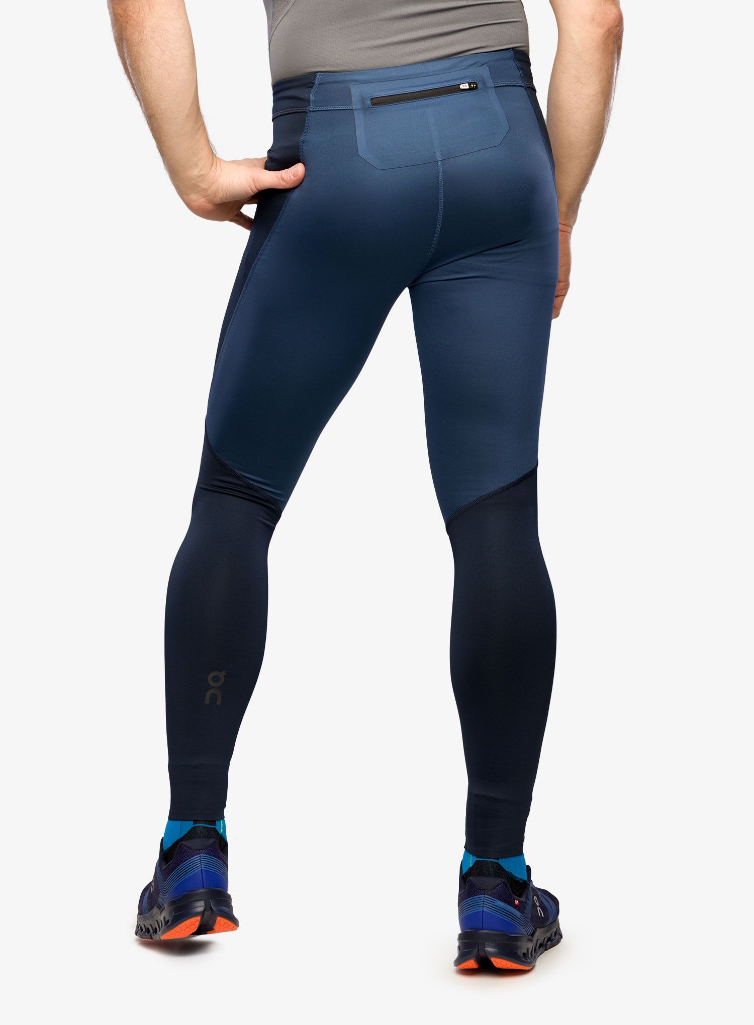 Legíny na behanie  On Performance Tights - navy/denim