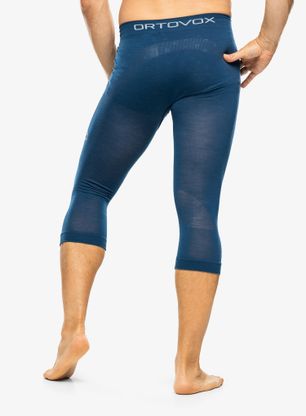 Funkčné legíny Ortovox 120 Comp Light Short Pants - petrol blue