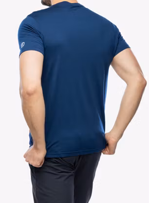 Merino tričko Ortovox 150 Cool Vintage Badge TS - deep ocean