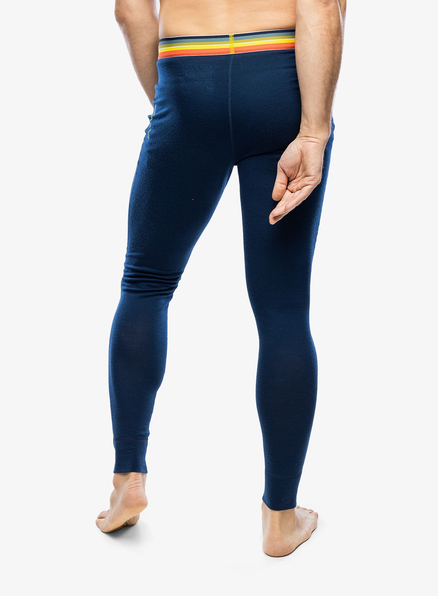 Funkčné legíny Ortovox 185 Rock N Wool Long Pants - deep ocean