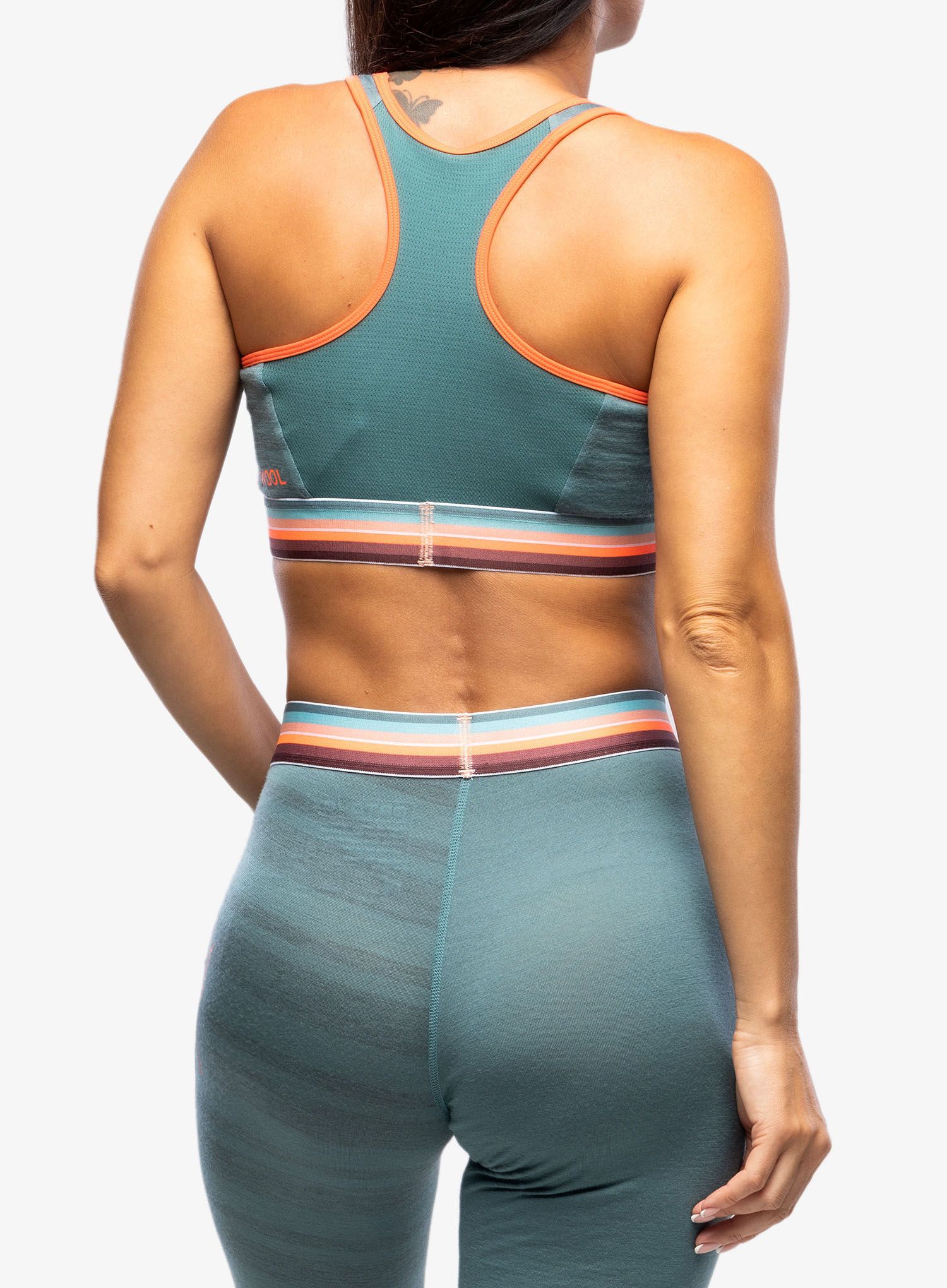 Športová podprsenka Ortovox 185 Rock N Wool Sport Top - arctic grey