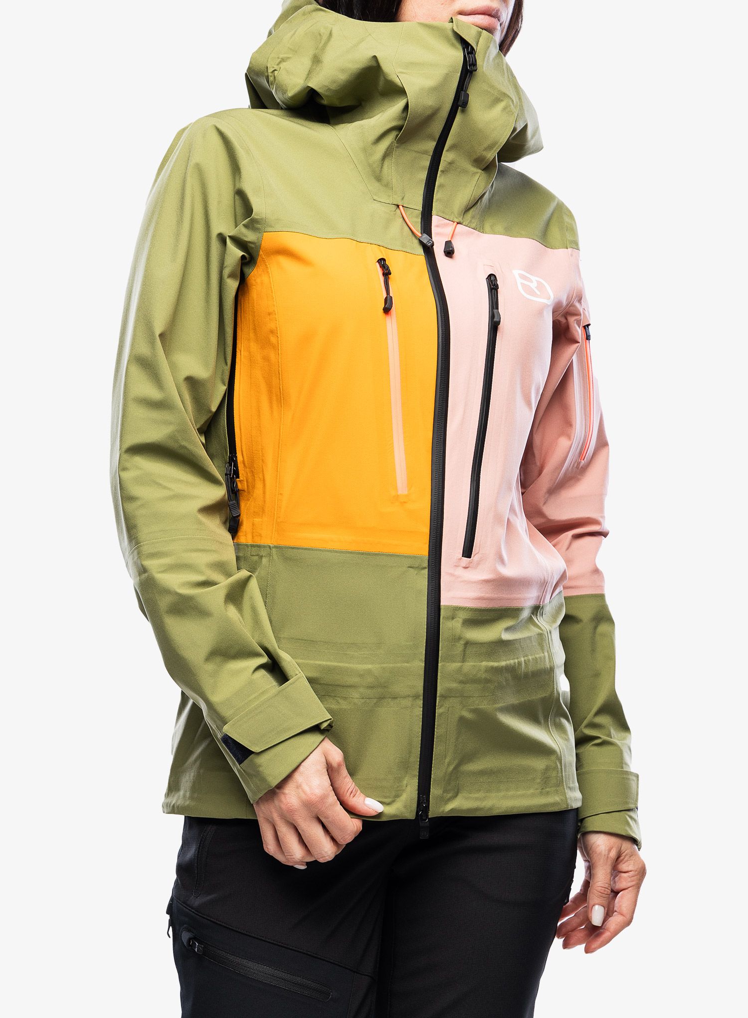 Bunda dámska Ortovox 3L Deep Shell Jacket - wild herbs