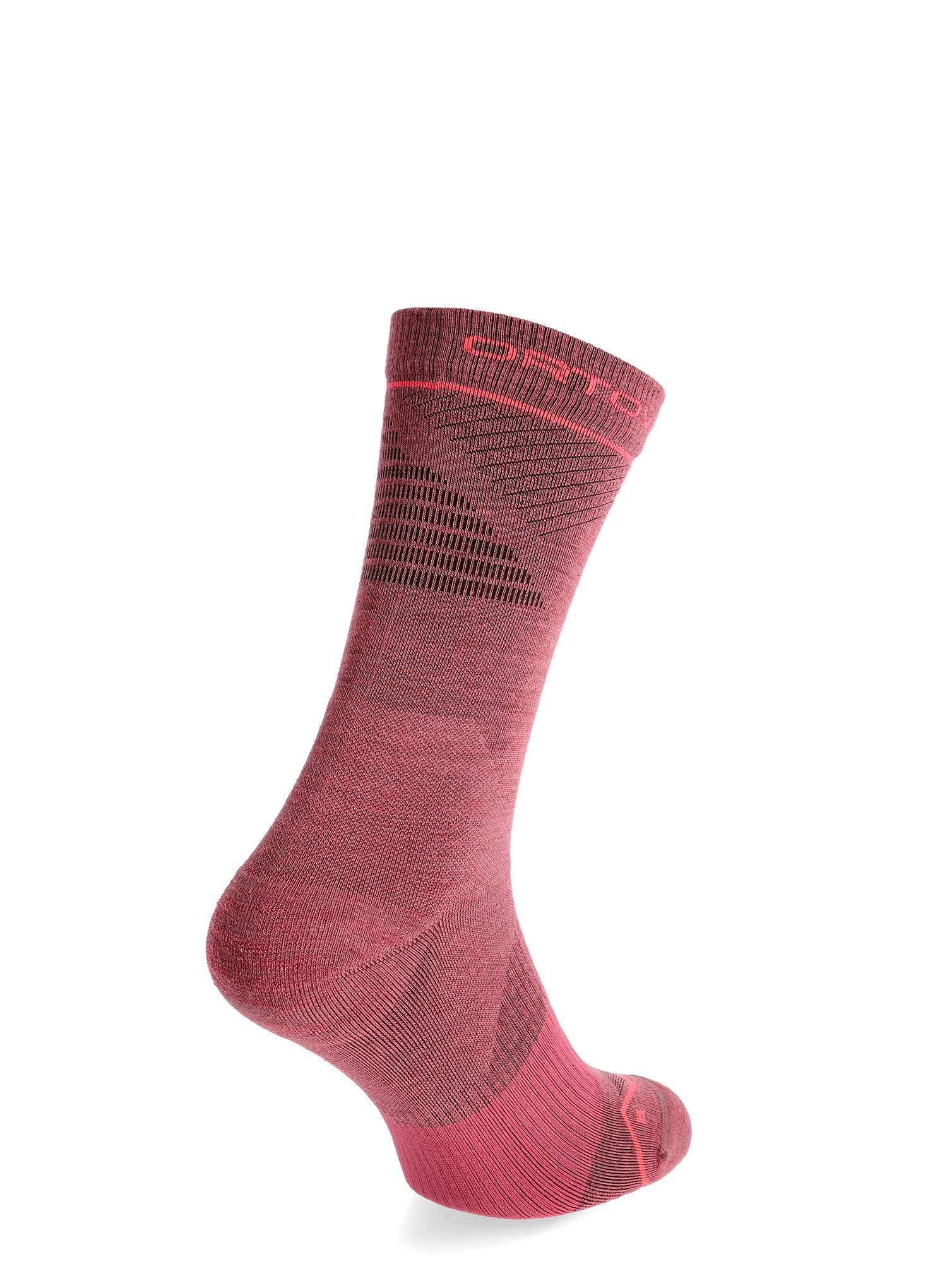 Merino ponožky dámske Ortovox Alpine Pro Comp Mid Socks - wild rose
