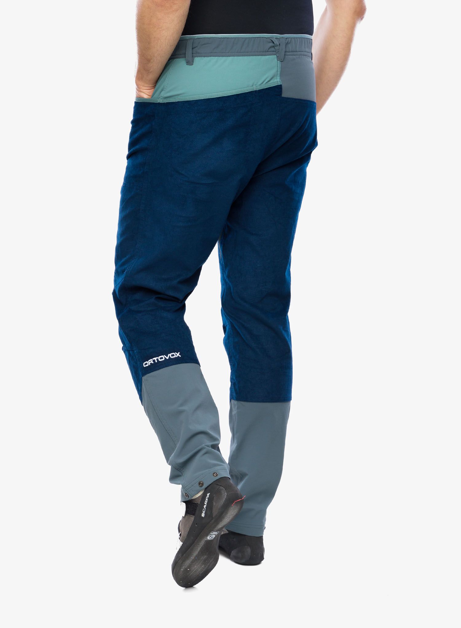 Lezecké nohavice Ortovox Casale Pants - deep ocean