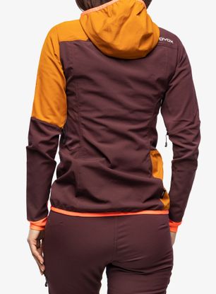Dámska vetrovka Ortovox Col Becchei Jacket - winetasting