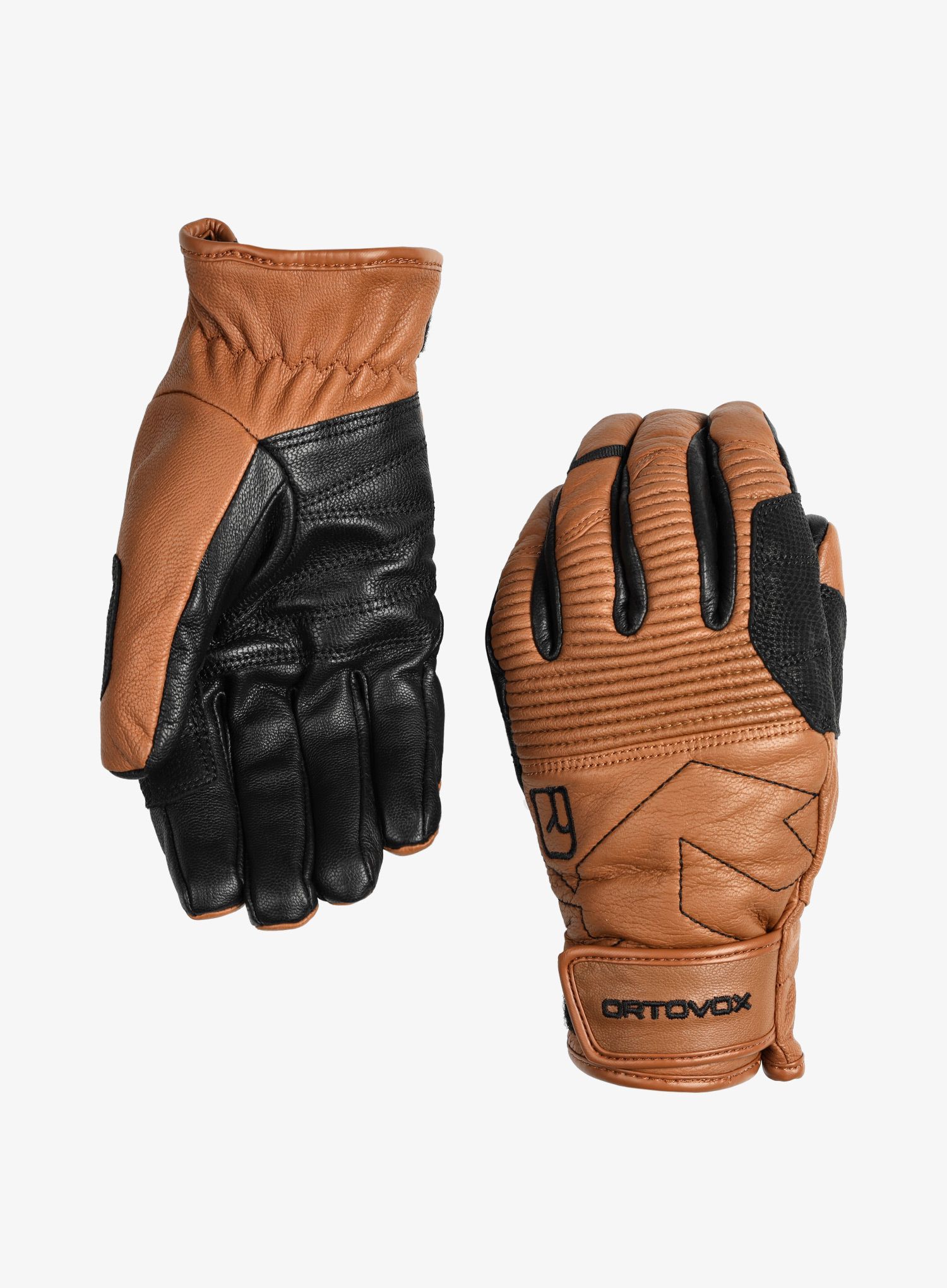 Rukavice Ortovox Full Leather Glove - sly fox