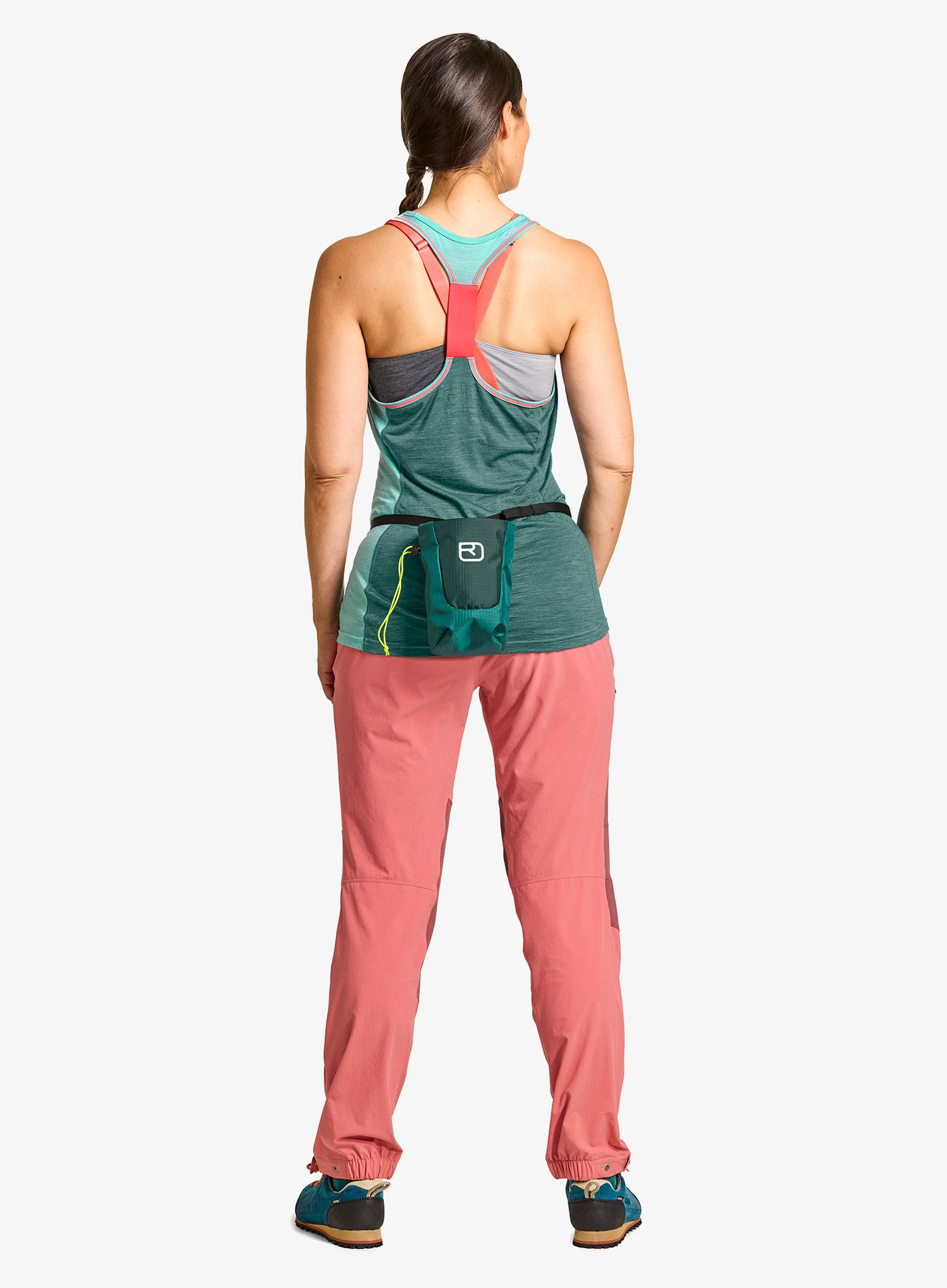 Vrecko na magnézium Ortovox Trad Chalkbag - pacific green