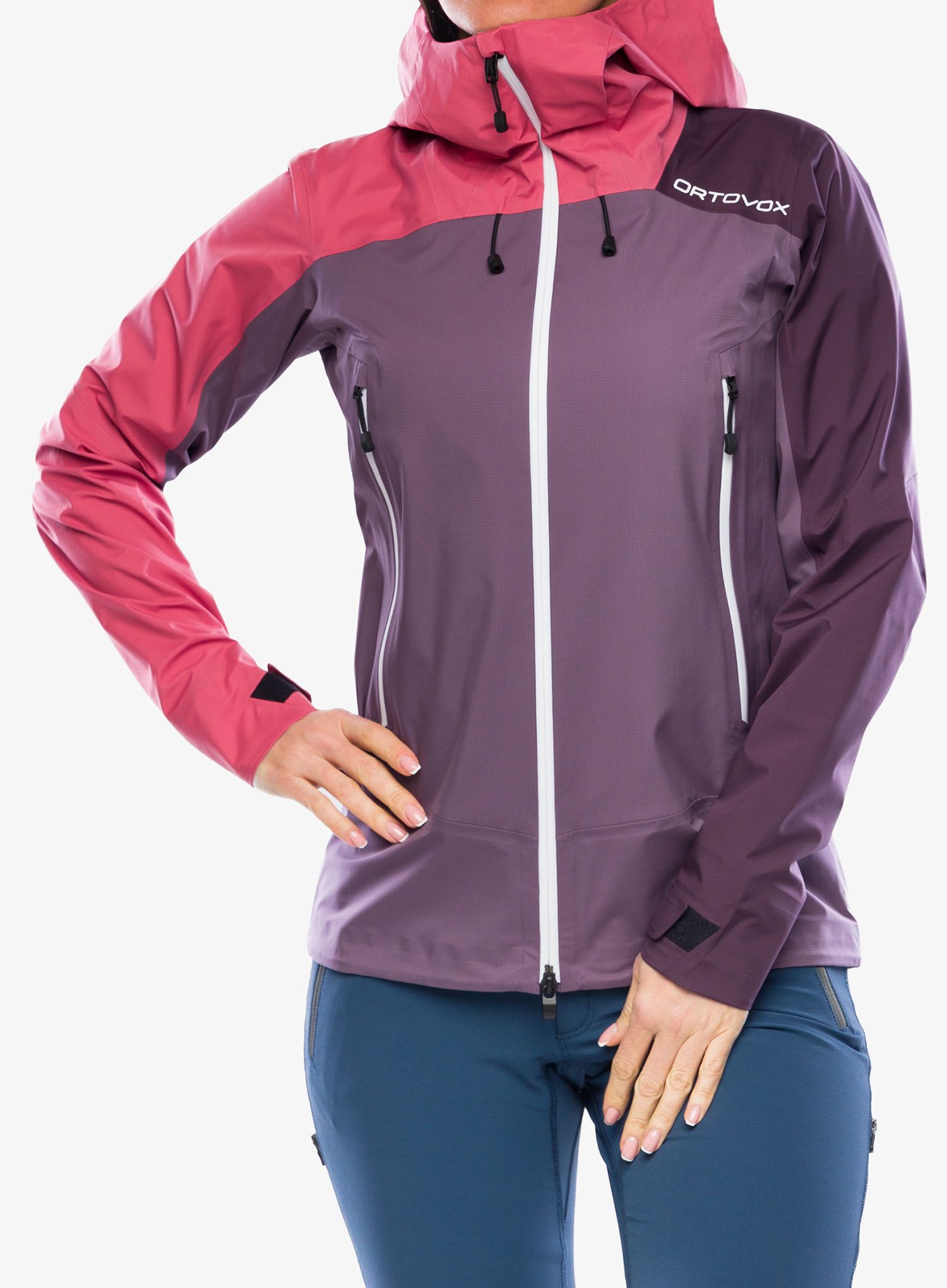 Bunda do hôr dámska Ortovox Westalpen 3L Light Jacket - wild berry