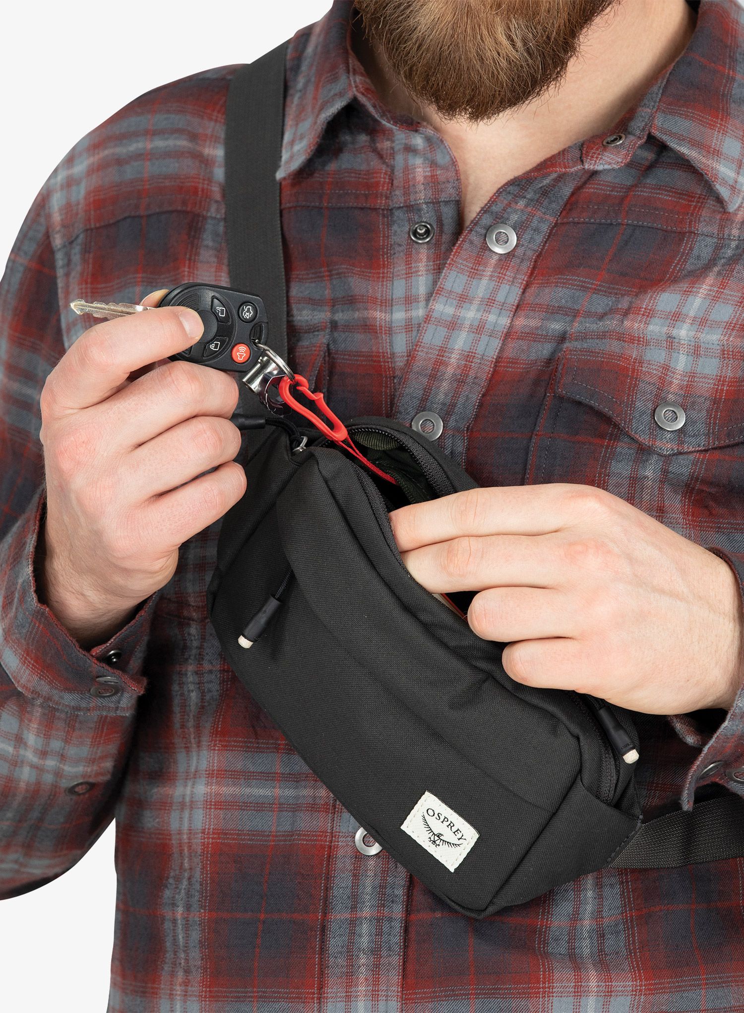 Ľadvinka Osprey Arcane Waist - black