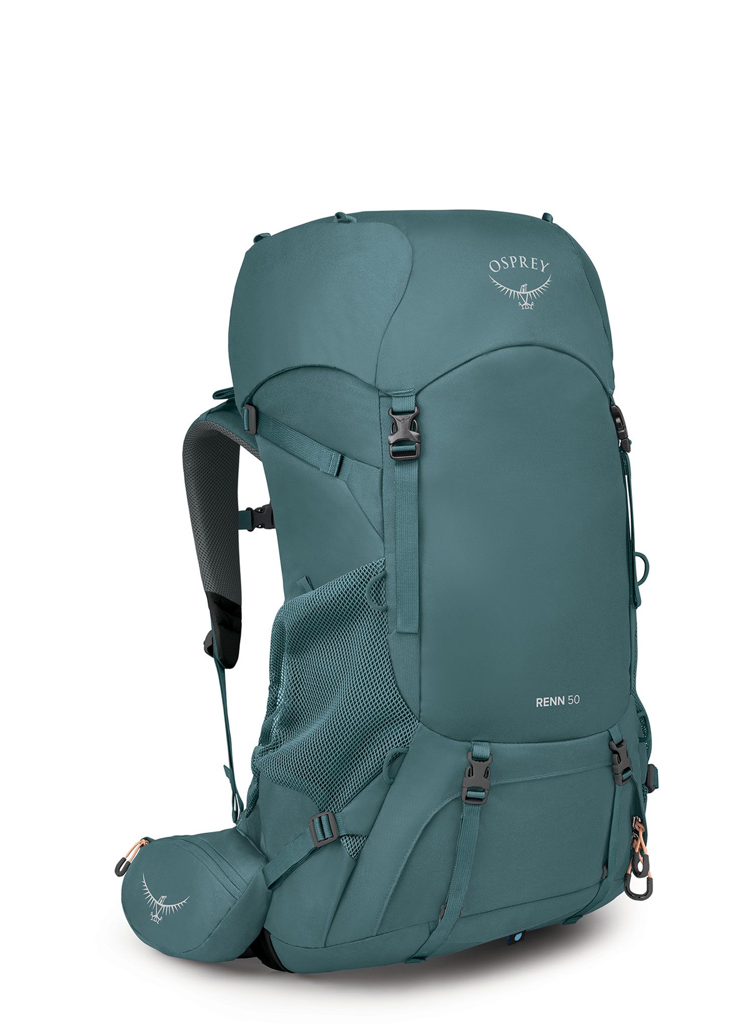 Dámsky trekingový batoh Osprey Renn 50 - cascade blue/melon orange