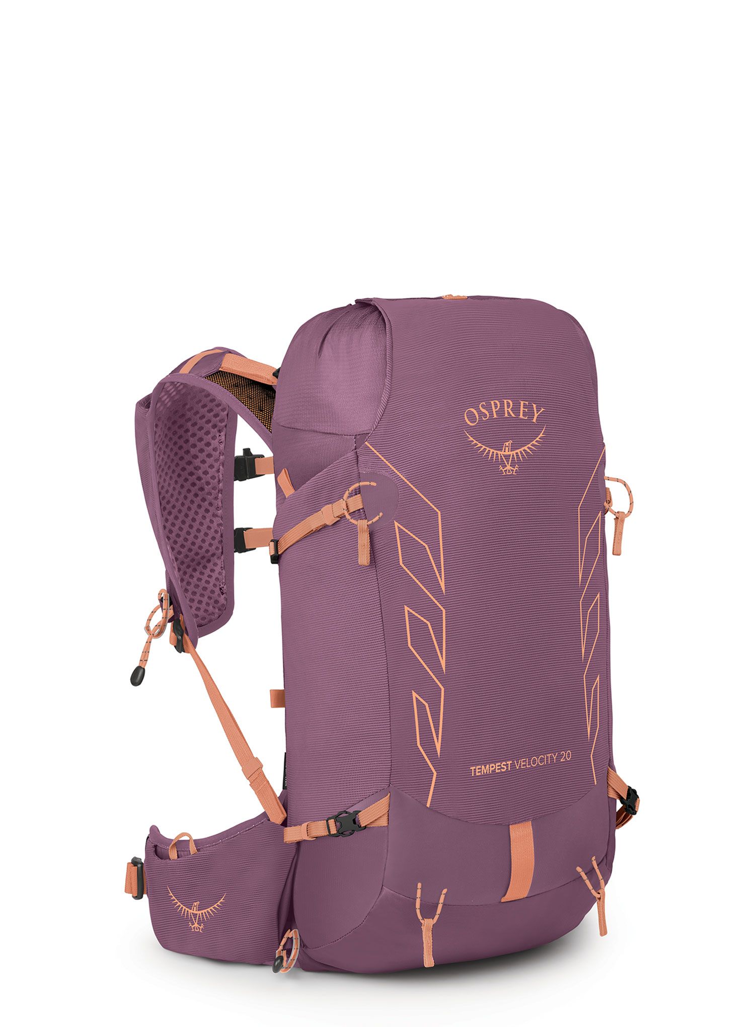 Dámsky turistický batoh Osprey Tempest Velocity 20  - pashmina/melon