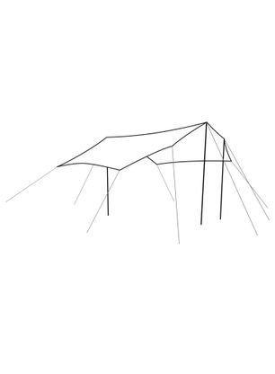 Tarp Outwell Canopy Tarp M - grey