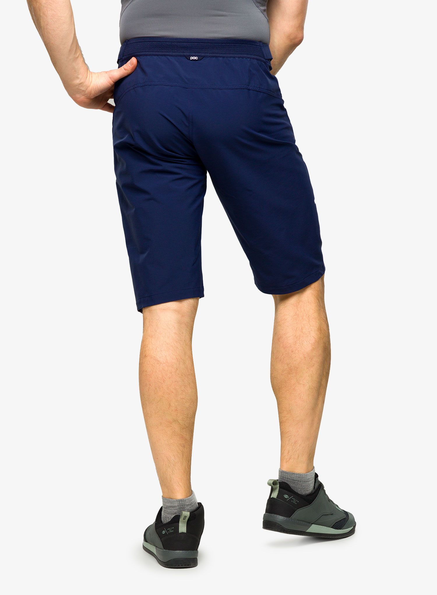 Cyklistické šortky POC Essential Enduro Shorts - turmaline navy