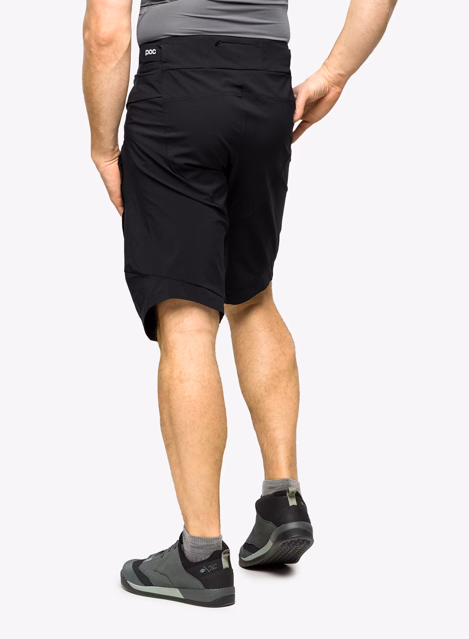 Cyklistické šortky POC Infinite All-Mountain Shorts - uranium black