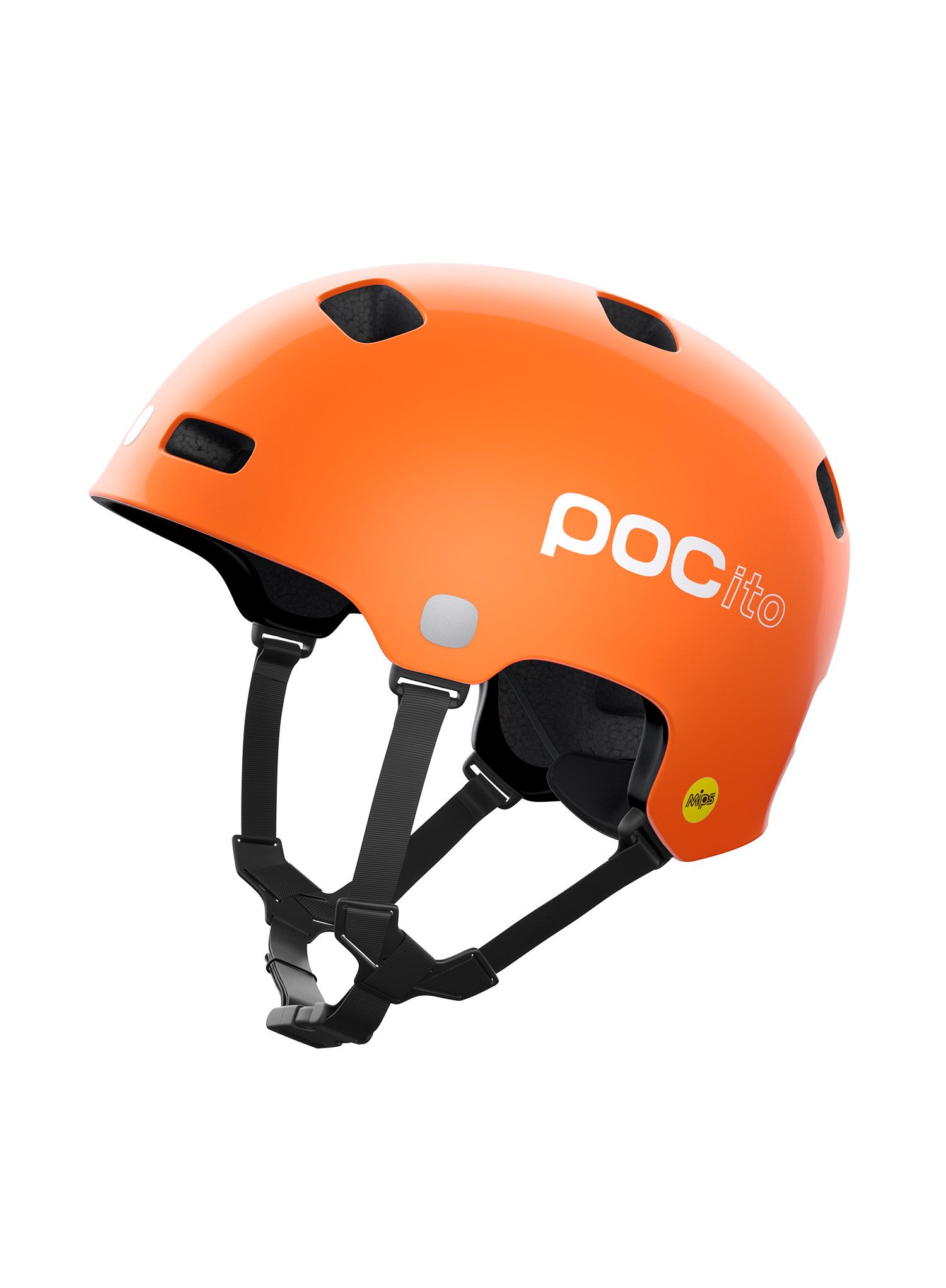 Cyklistická prilba pre deti POC POCito Crane Mips - fluorescent orange