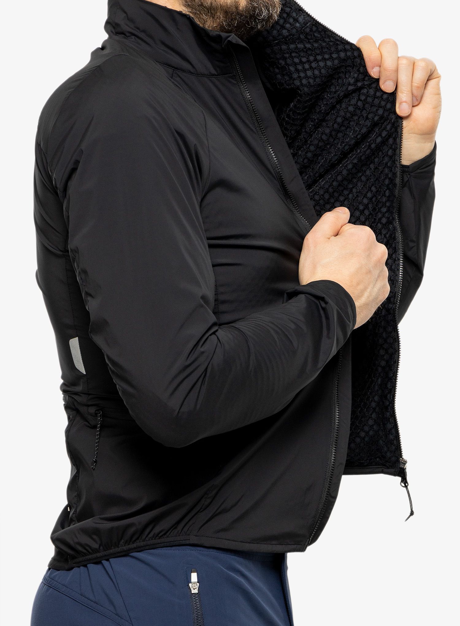 Cyklistická bunda POC Pro Thermal Jacket - uranium black