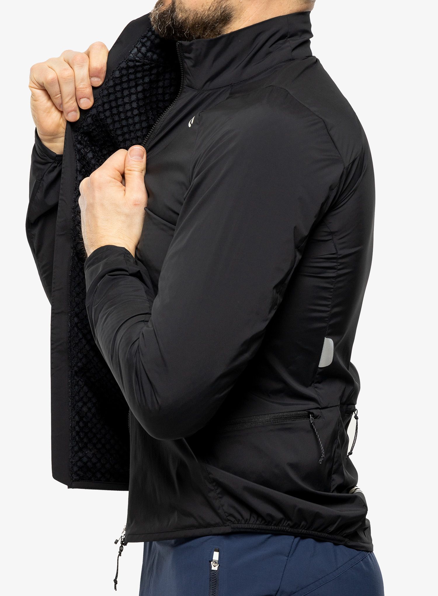 Cyklistická bunda POC Pro Thermal Jacket - uranium black