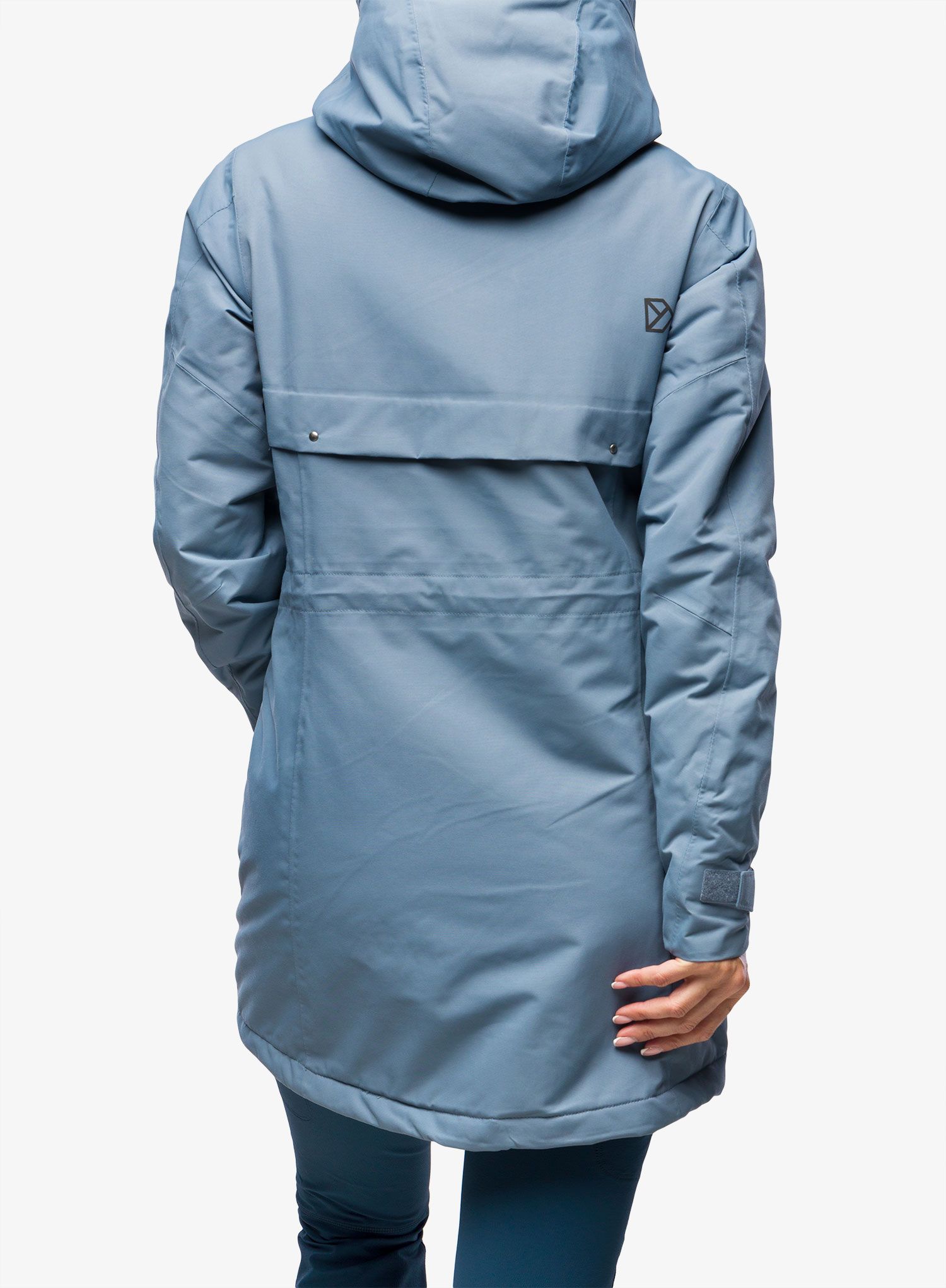 Nepremokavá parka dámska Didriksons Frida Parka - glacial blue