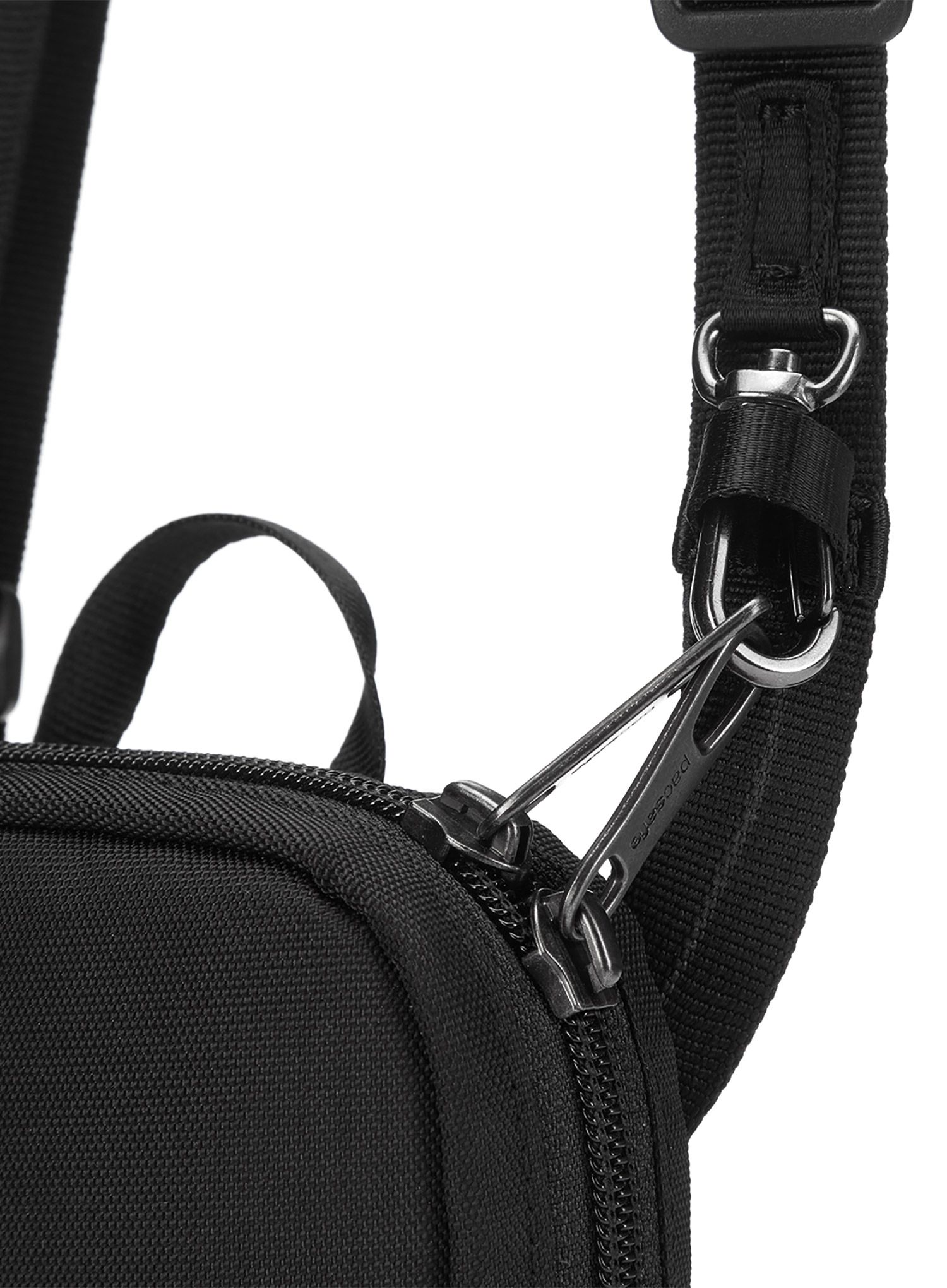 Vrecúško Pacsafe RFIDsafe Tech Crossbody - black