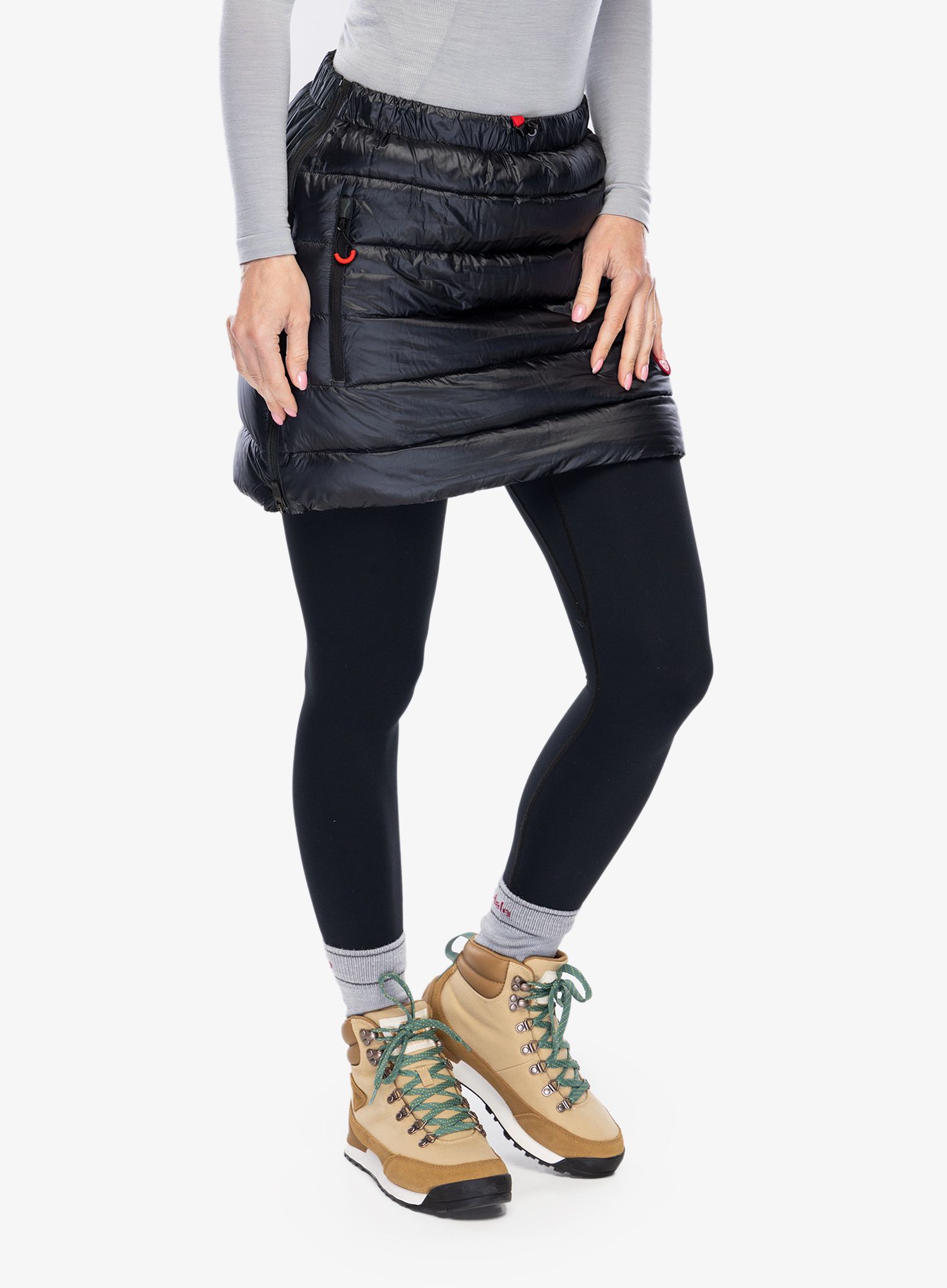 Zateplená sukňa Pajak Ghost Skirt - black/black
