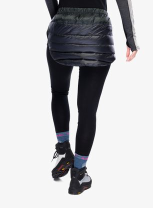 Zateplená sukňa Pajak Mini Skirt - black