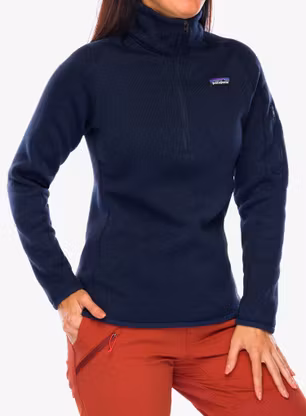Flísová mikina dámska Patagonia Better Sweater 1/4 Zip - new navy