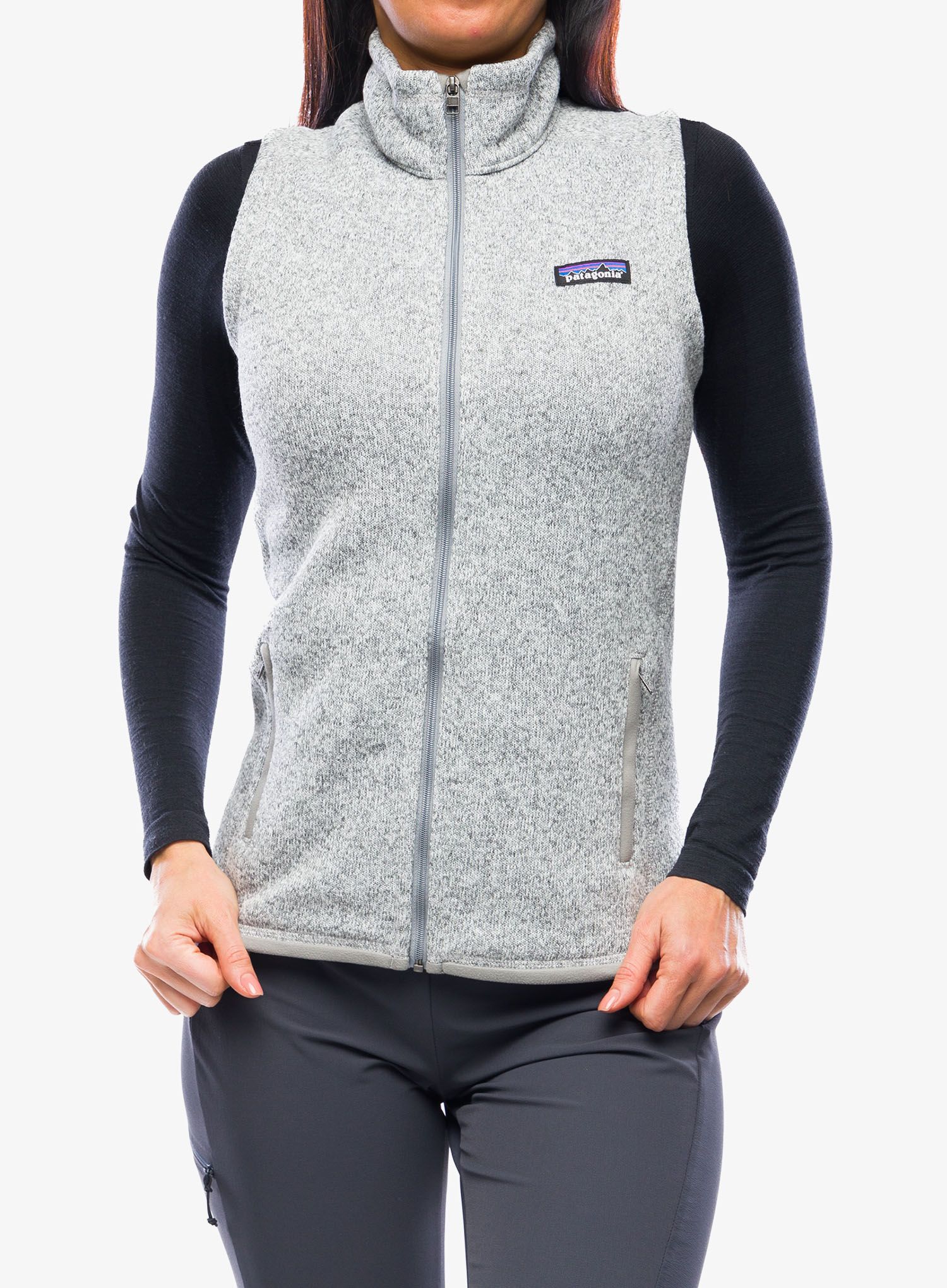 Dámska vesta Patagonia Better Sweater Vest - birch white