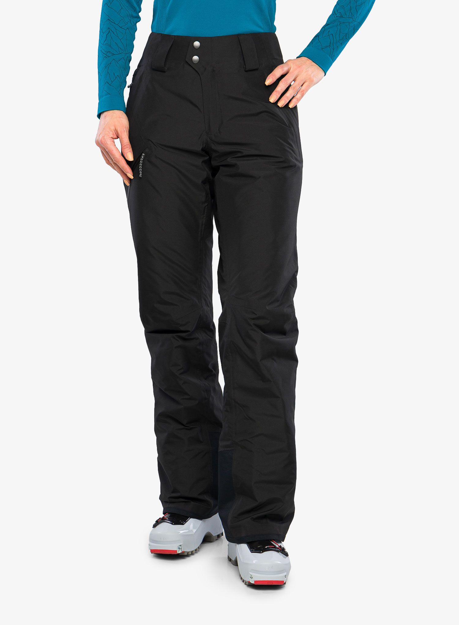 Dámske nohavice Patagonia Insulated Powder Town Pants - black
