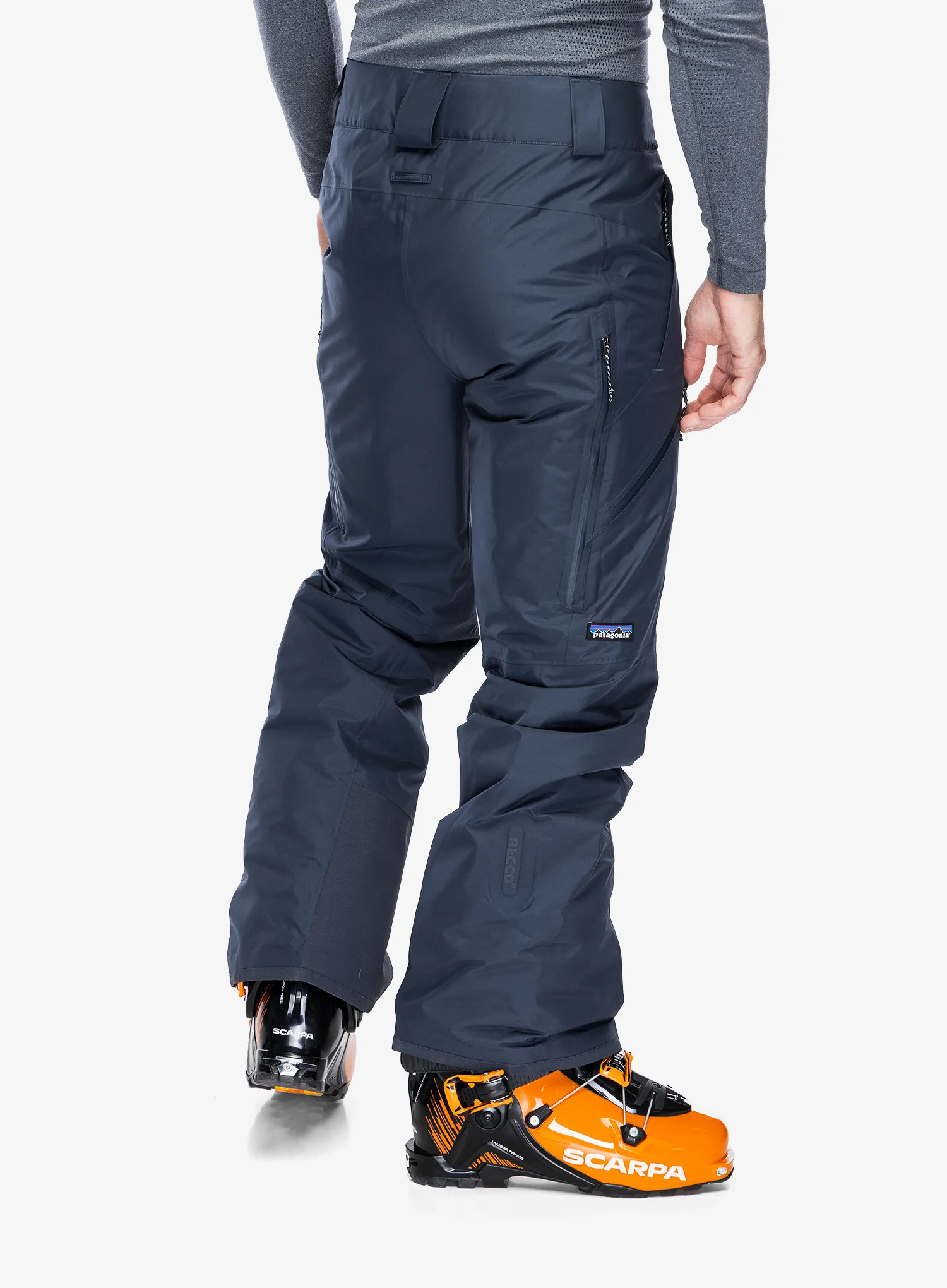 Lyžiarske nohavice Patagonia Insulated Powder Town Pants - smolder blue
