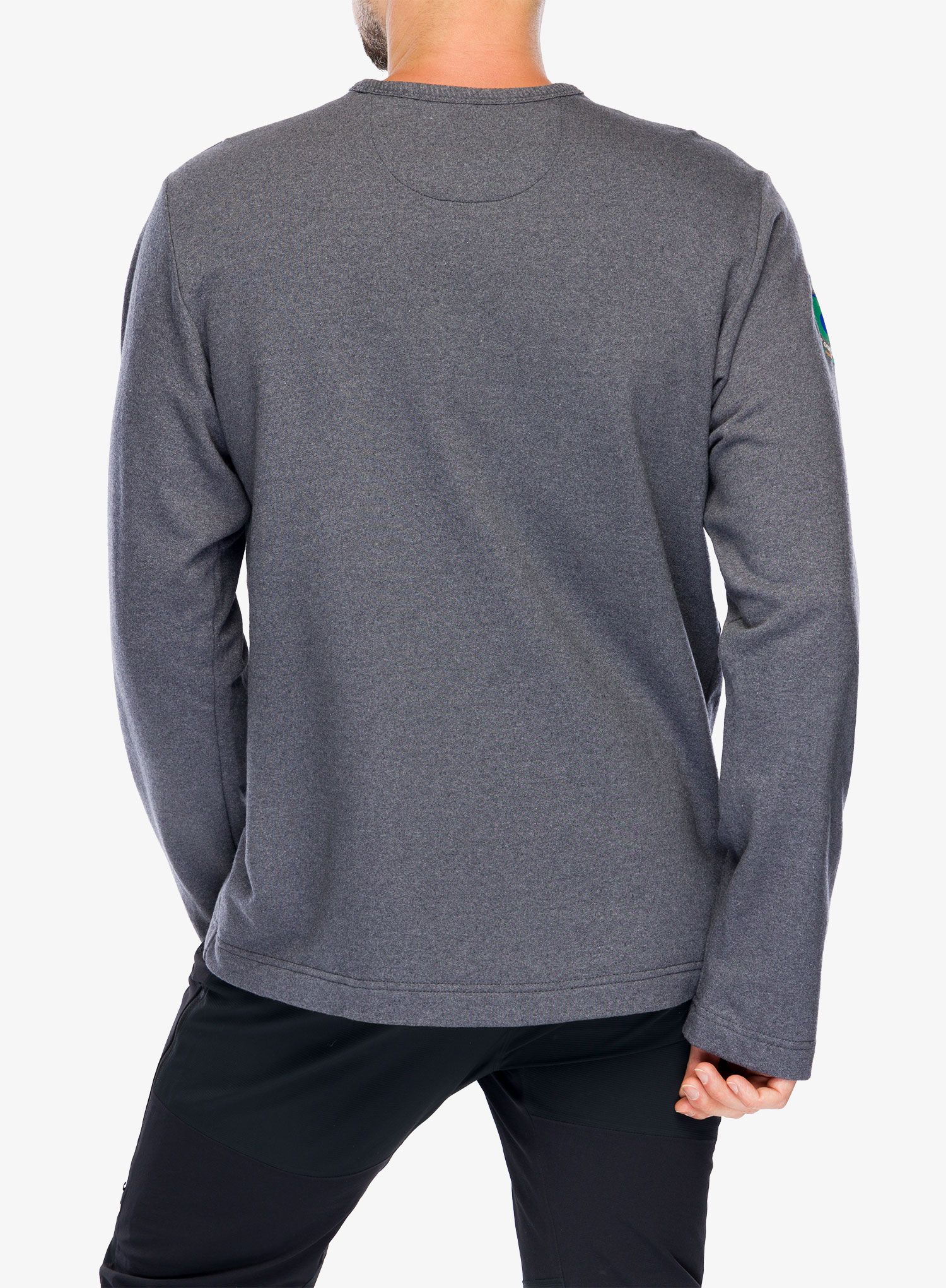 Mikina bez kapucne Patagonia LW Unity Fitz Wildrise Crew - ink black