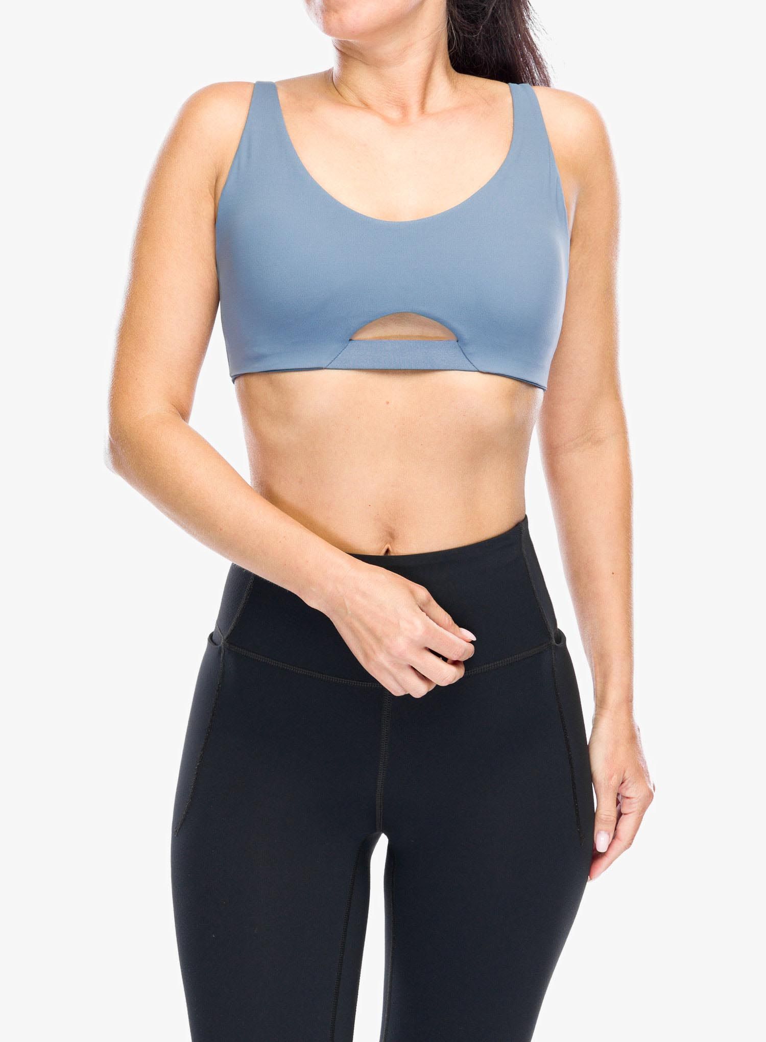 Športová podprsenka Patagonia Maipo Low Impact Adjustable Bra - utility blue