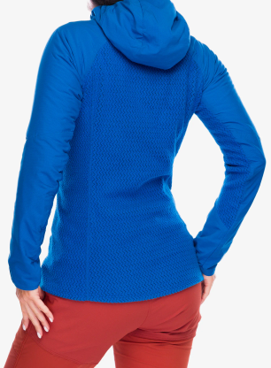 Dámska hybridná bunda dámska Patagonia Nano-Air Light Hybrid Hoody - endles blue